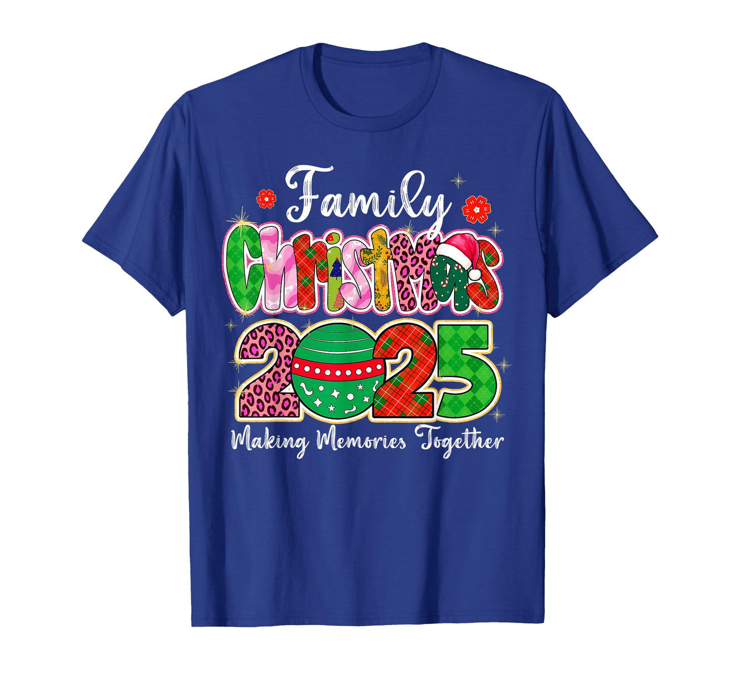 Matching Family Christmas 2025 Team Santa Elf Squad Outfit T-Shirt