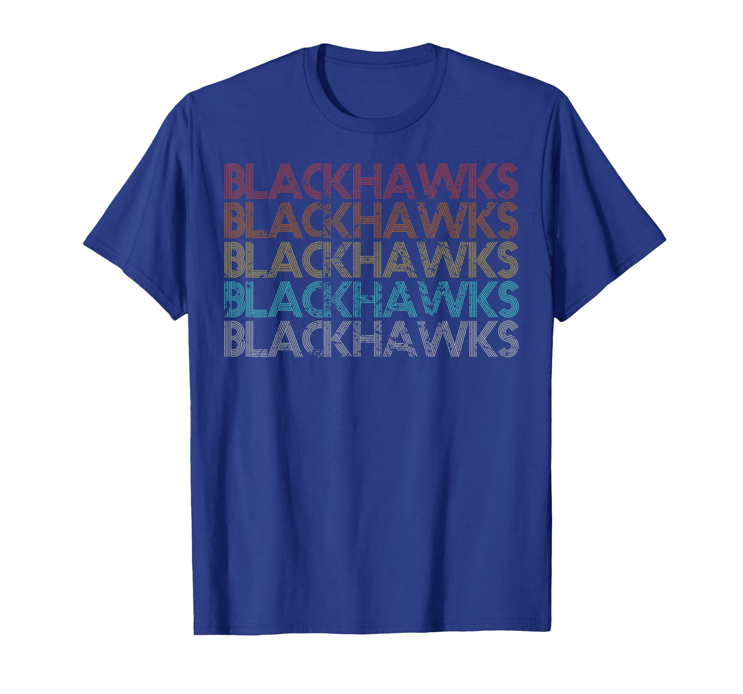 Retro Vintage Blackhawks T-Shirt