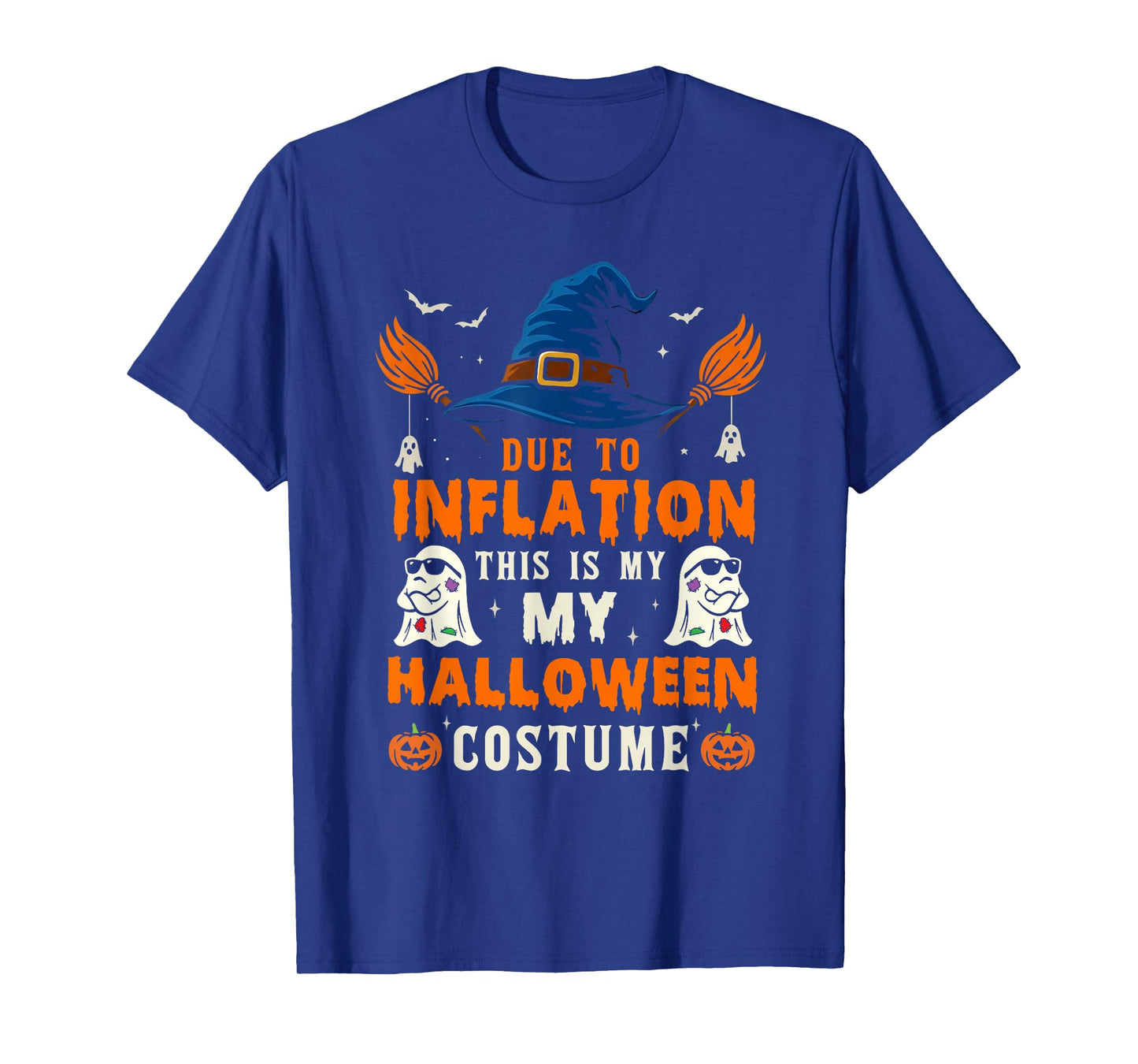 Pumpkin Halloween Costume Men Women Funny Halloween 2025 T-Shirt