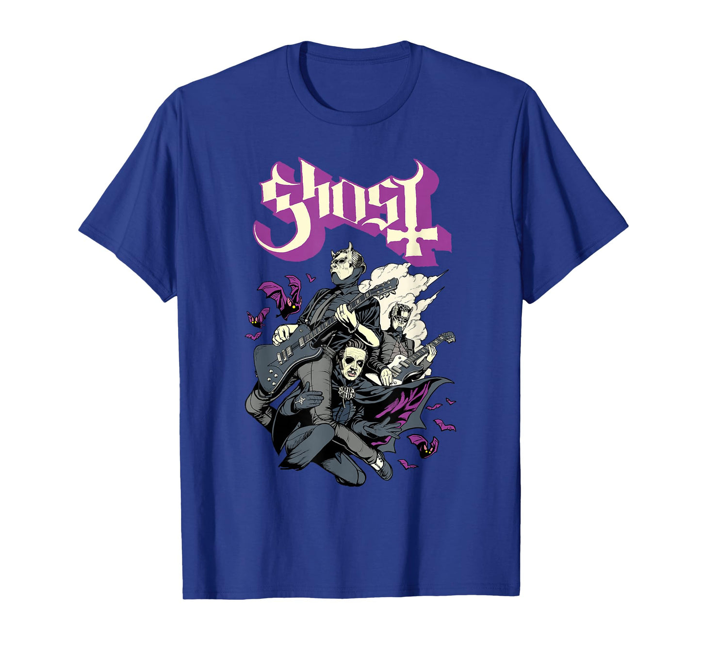 Ghost β Bats and Band T-Shirt