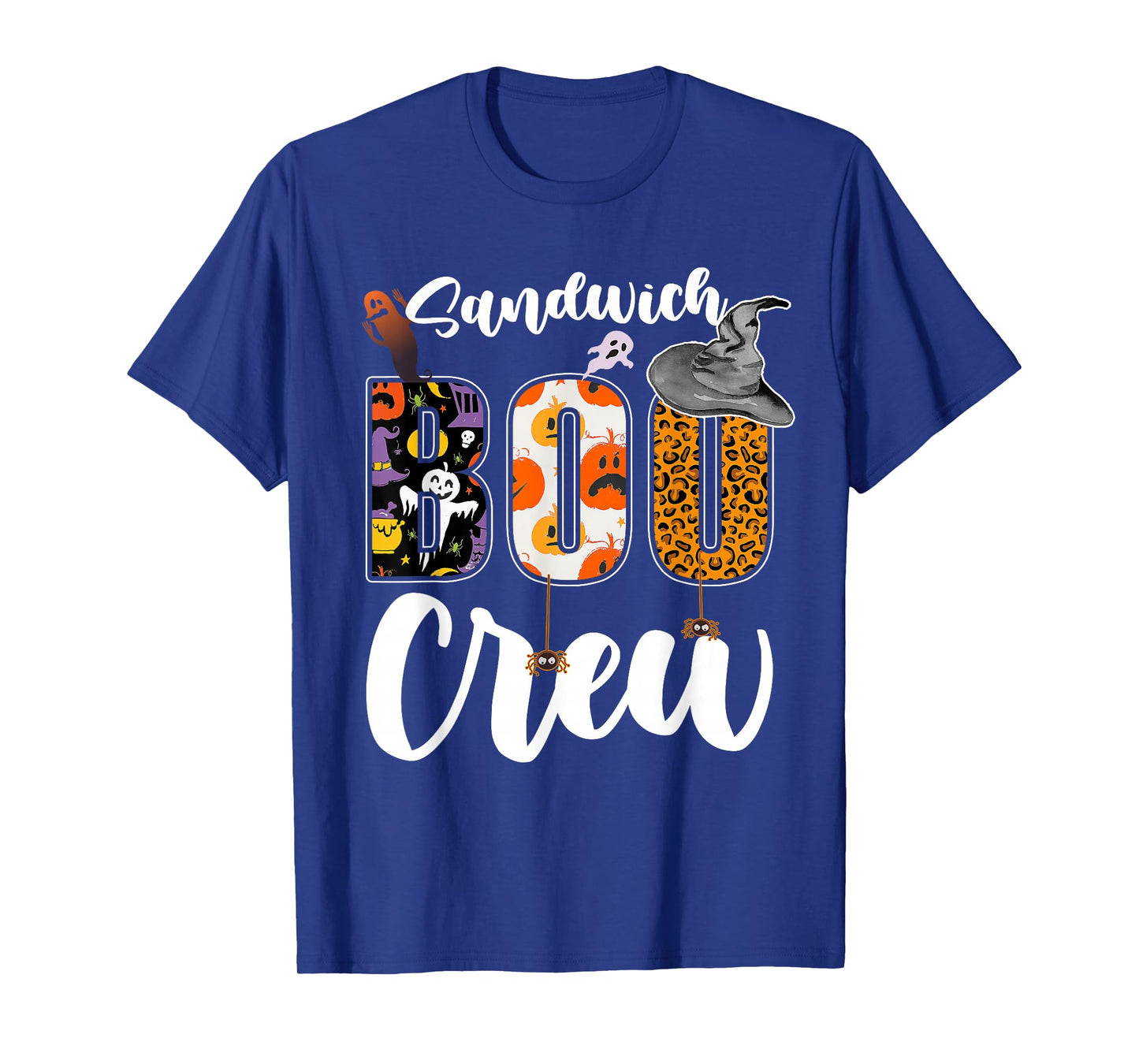 Sandwich Boo Crew Halloween Match Grill Press T-Shirt