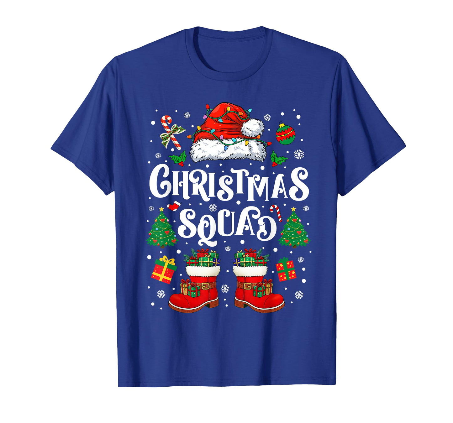 Christmas Squad Xmas PJ Christmas Pajamas Family Kids Friend T-Shirt