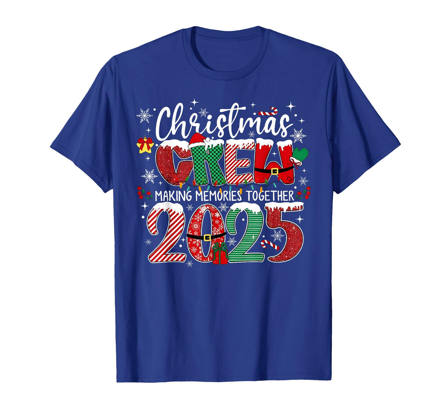 Making Memories Together Xmas Pajamas Family Christmas 2025 T-Shirt