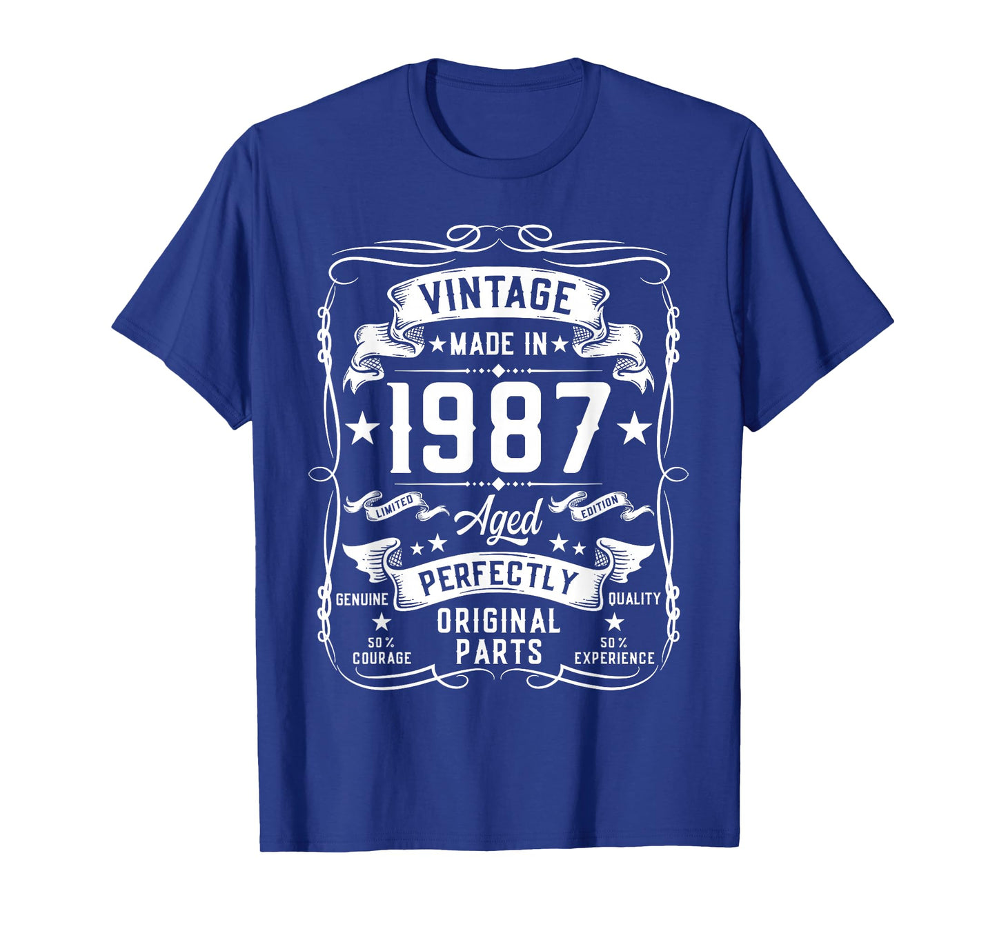 Vintage 1987 38 Years Old Gifts for Men 38yr 38th Birthday T-Shirt