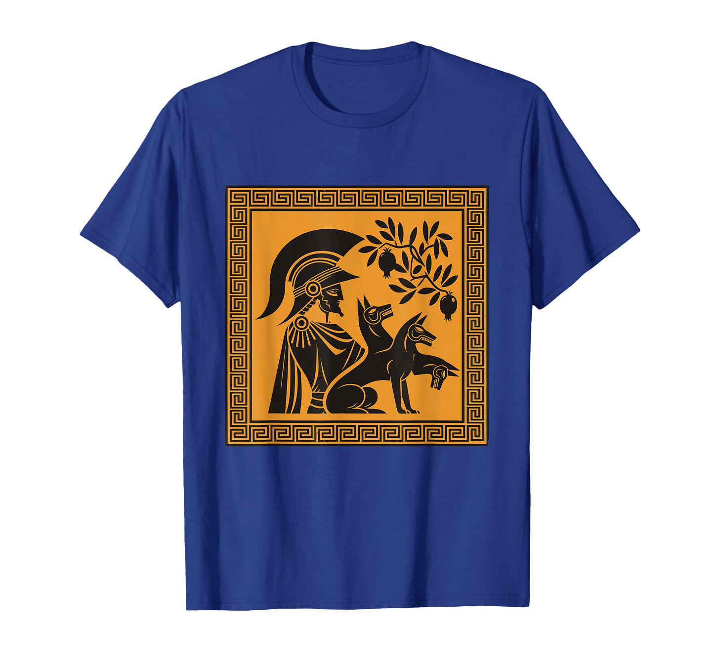 Hades God Cerberus Dogs Greek Mythology Ancient Greece Art T-Shirt