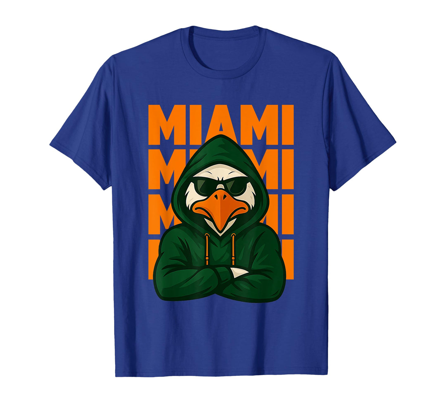 Retro Miami Vibes Animal Vintage for Men Women T-Shirt
