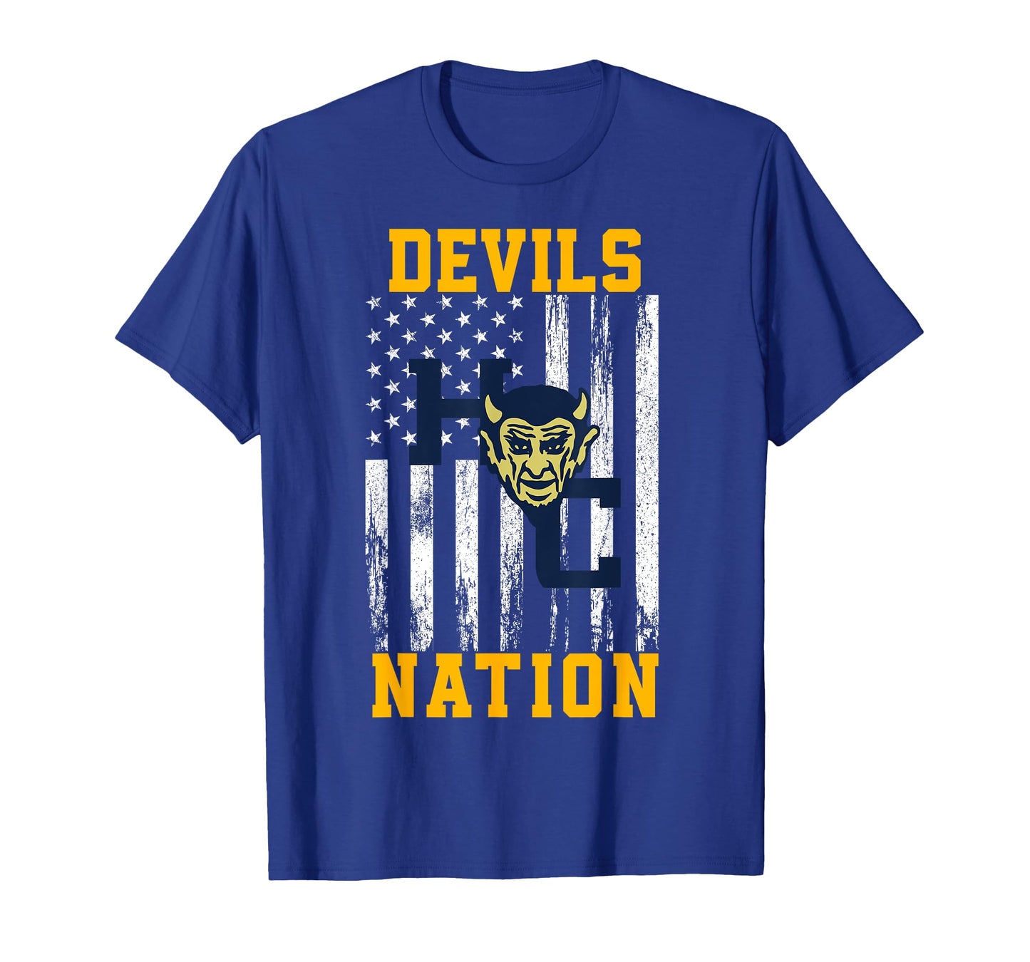 Holmes County Devils Logo Nation HS T-Shirt