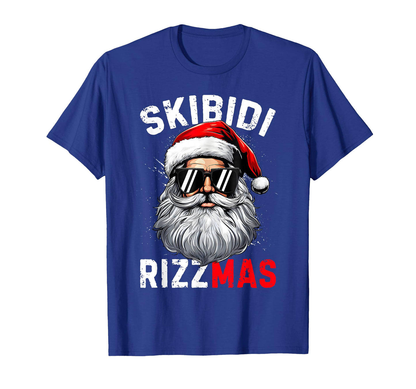 Skibidi Rizzmas Christmas Rizz Santa Claus Charisma Xmas Kid T-Shirt