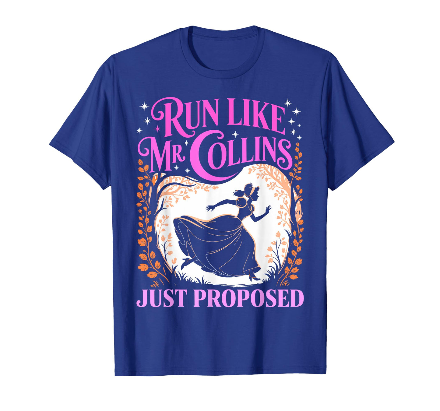 Run Like Mr Collins Just Proposed Vintage retro T-Shirt
