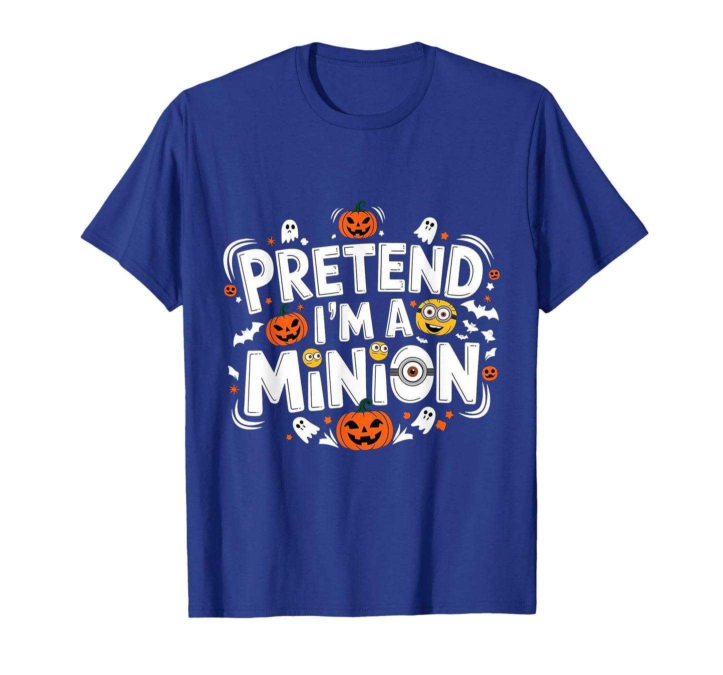 Pretend I'm A Minion Costume Party Funny Halloween Minion T-Shirt
