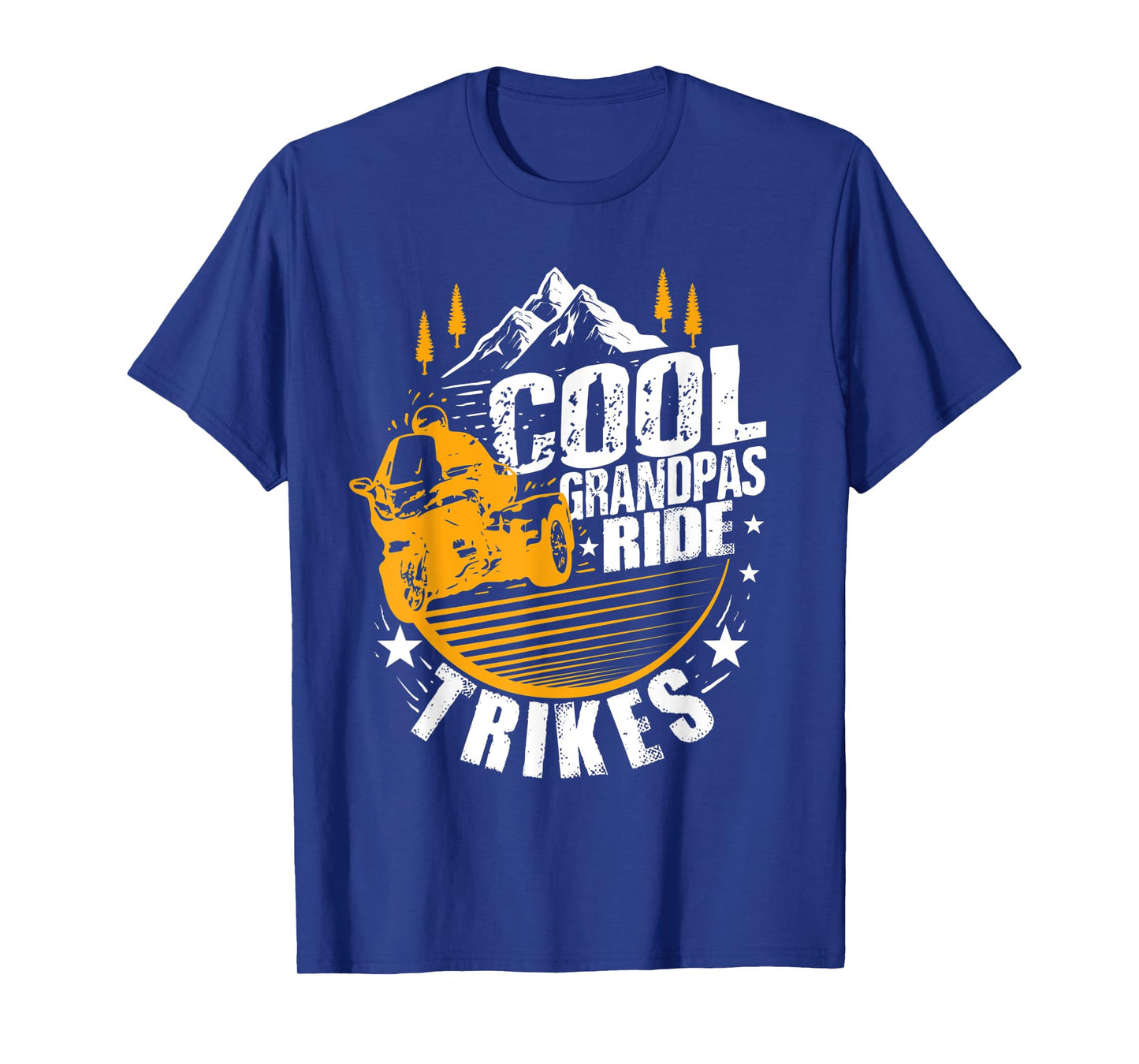 Mens Funny Trike Rider Gift Cool Grandpas Ride Trikes T-Shirt