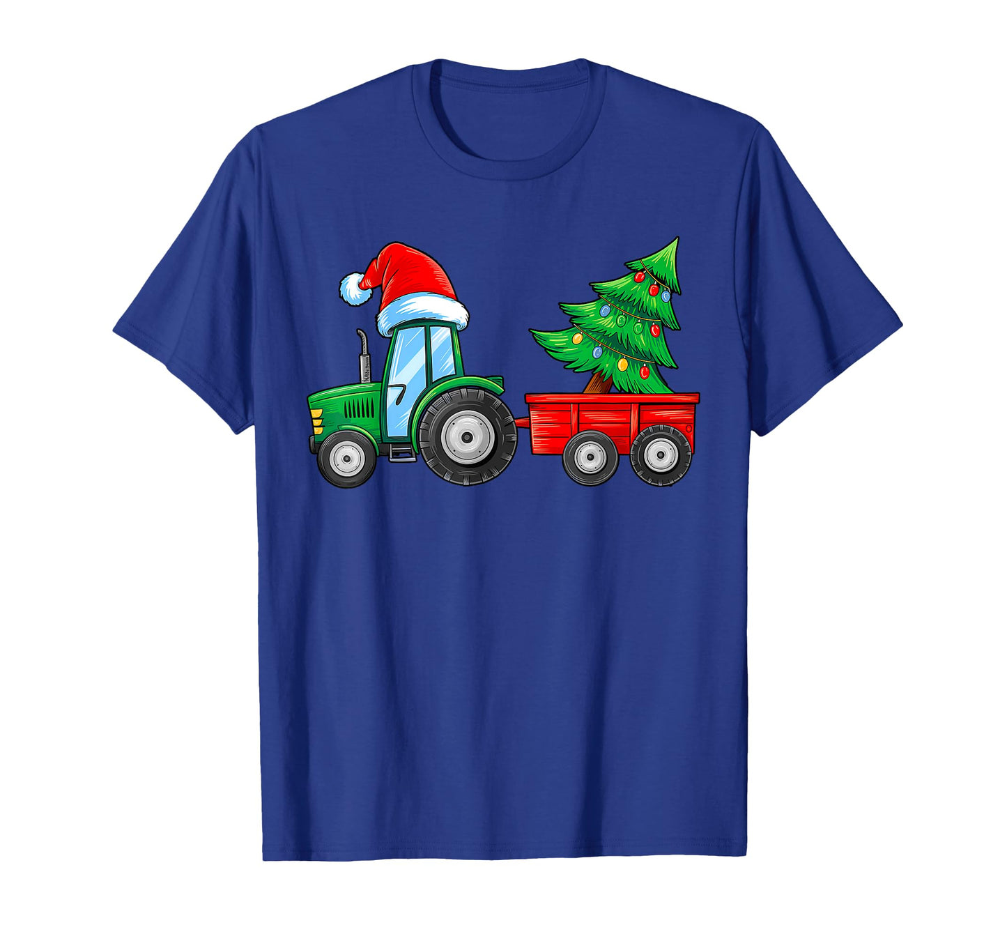Christmas Tractor Candy Xmas Farm Truck Boys Kids Toddler T-Shirt