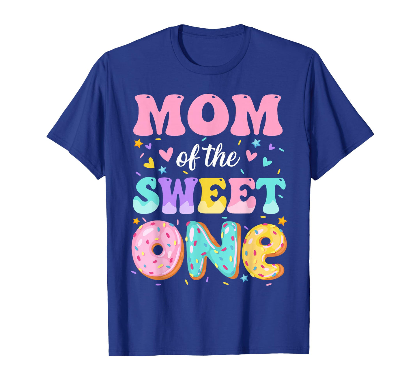 Mom Of The Sweet One 1st Birthday Donut Bday Party T-Shirt