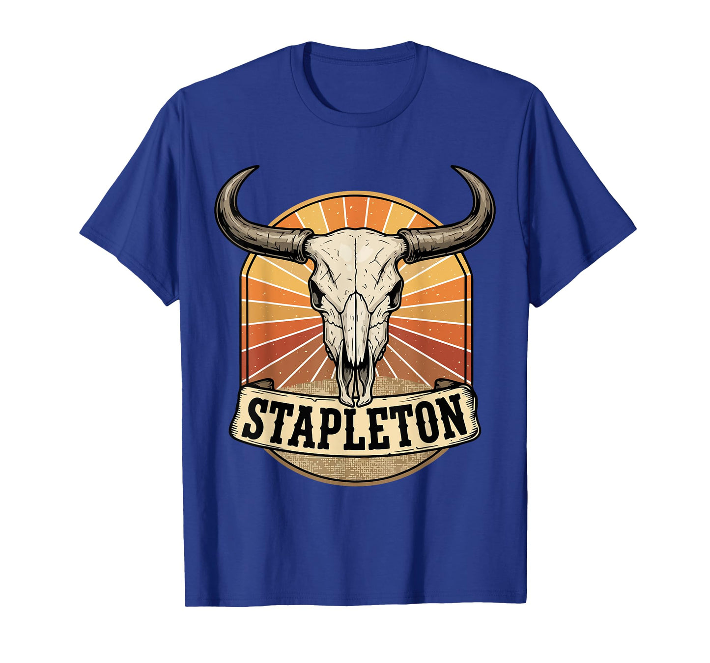 Vintage StapIeton Last Name Personalized 90s Style T-Shirt