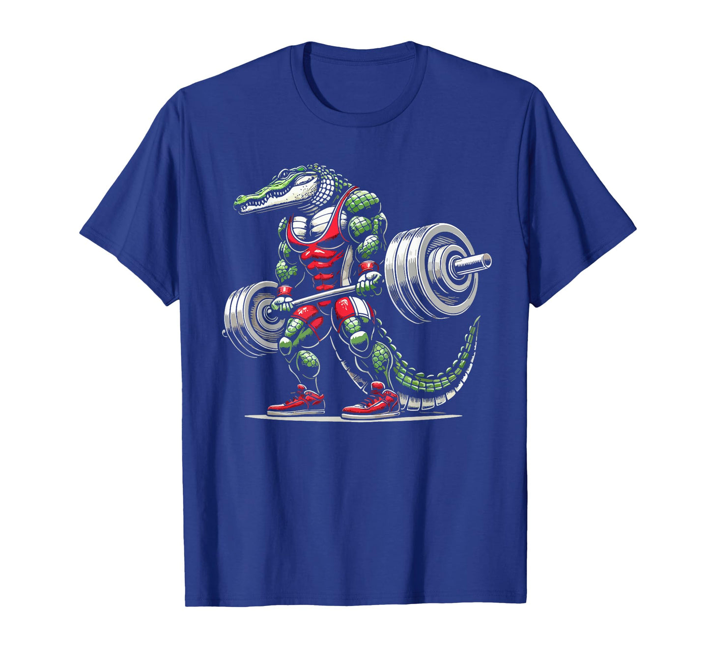 Crocodile Weightlifting Weight Weightlifter Bodybuilder T-Shirt