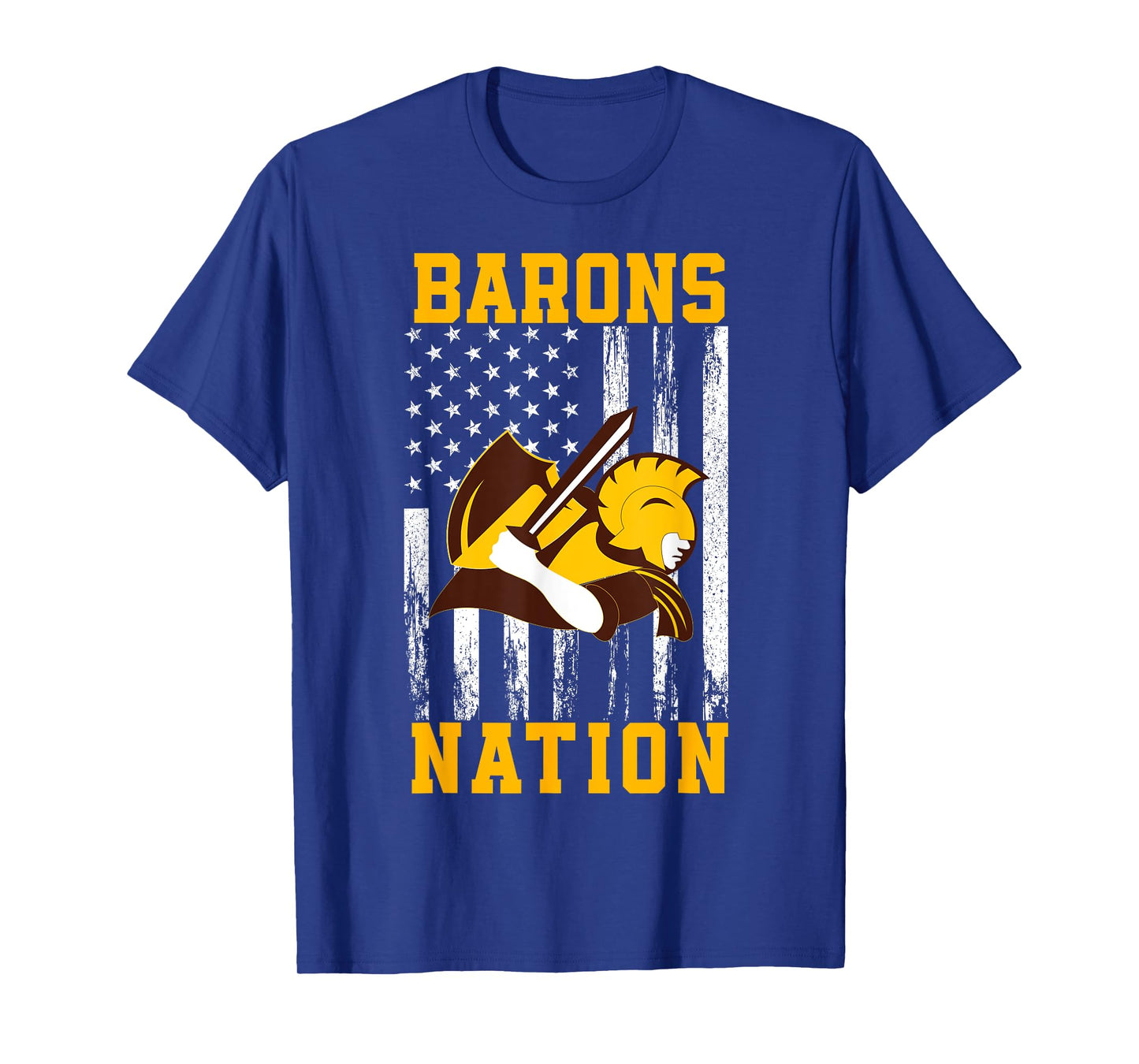 Buckeye Valley Barons Logo Nation HS T-Shirt
