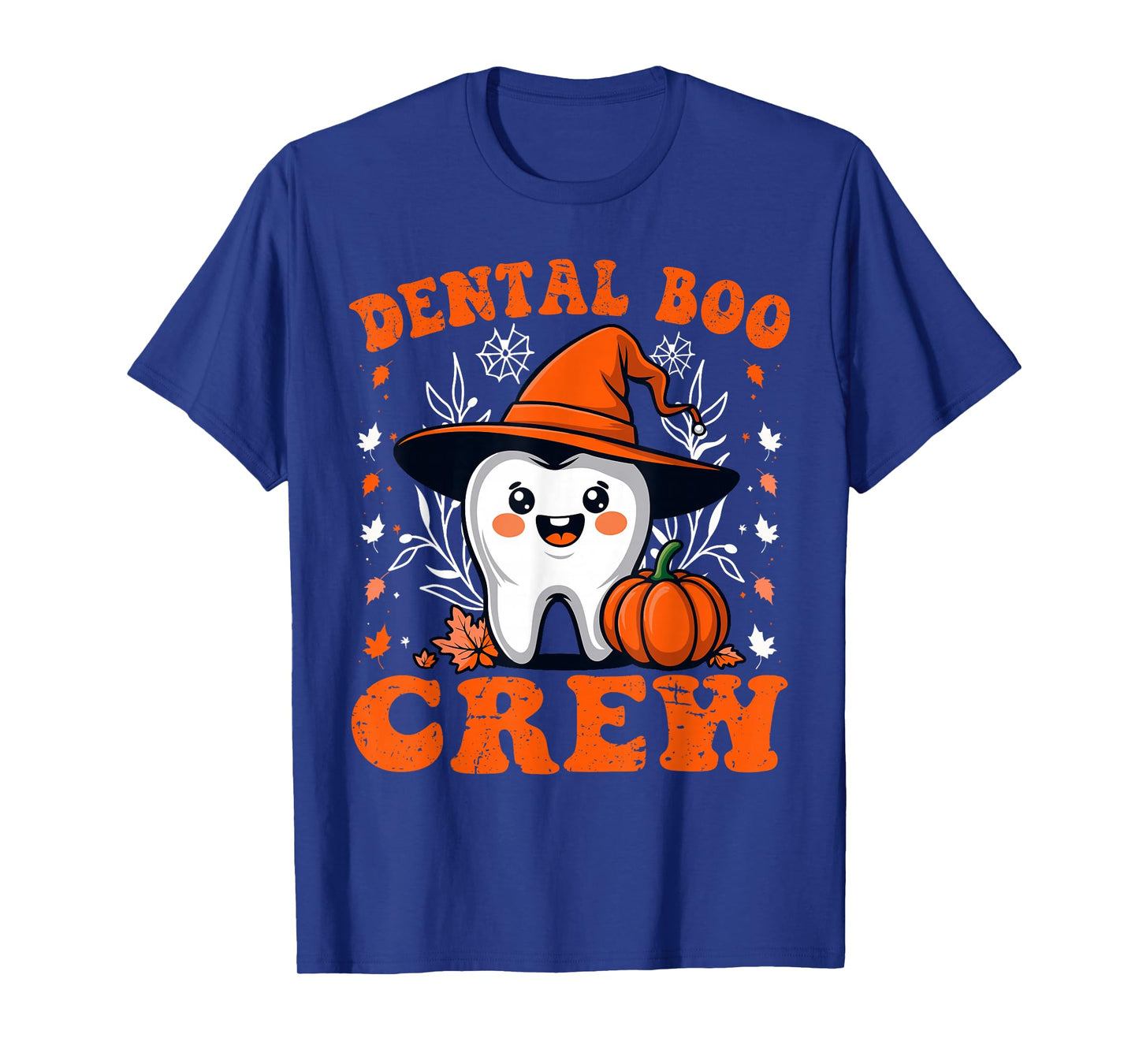 Halloween Dental Boo Crew Dentist Costume Teeth Women Men T-Shirt