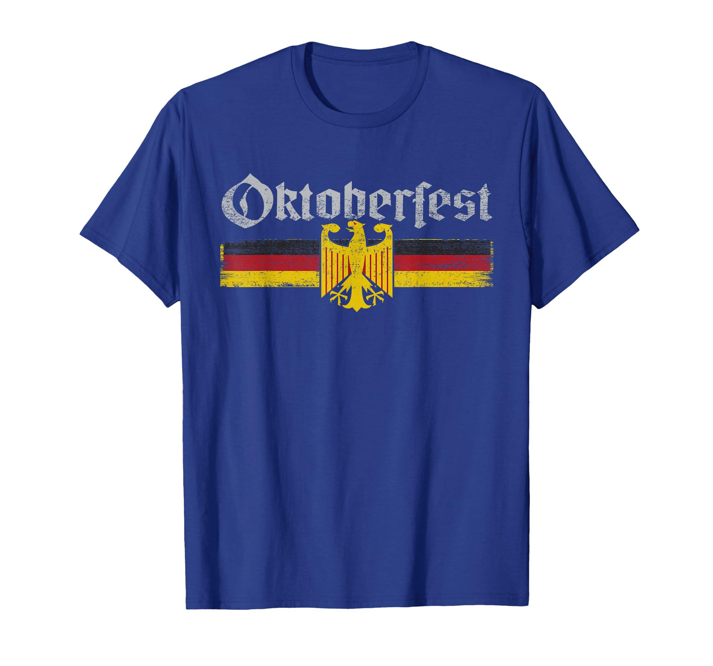 Vintage Oktoberfest German Flag T-Shirt