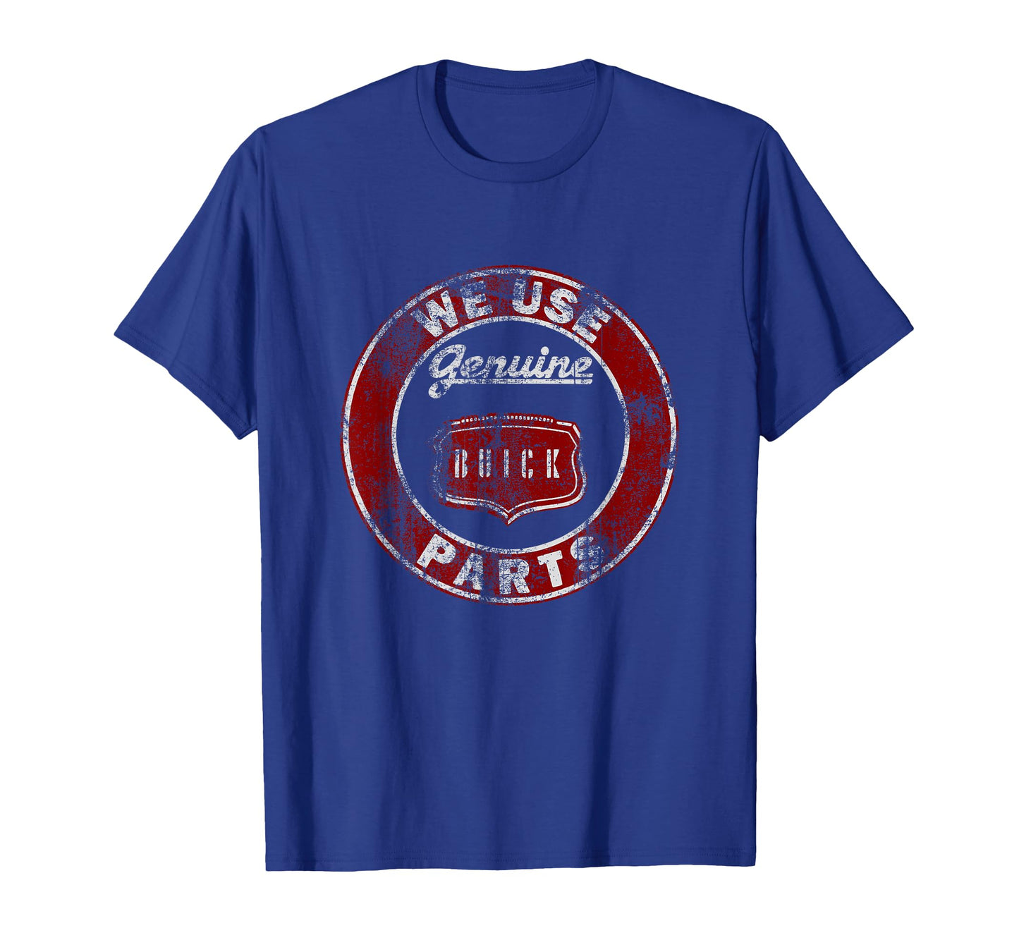 TNT We Use Genuine Buick Parts Grey Unisex-Adults T-Shirt