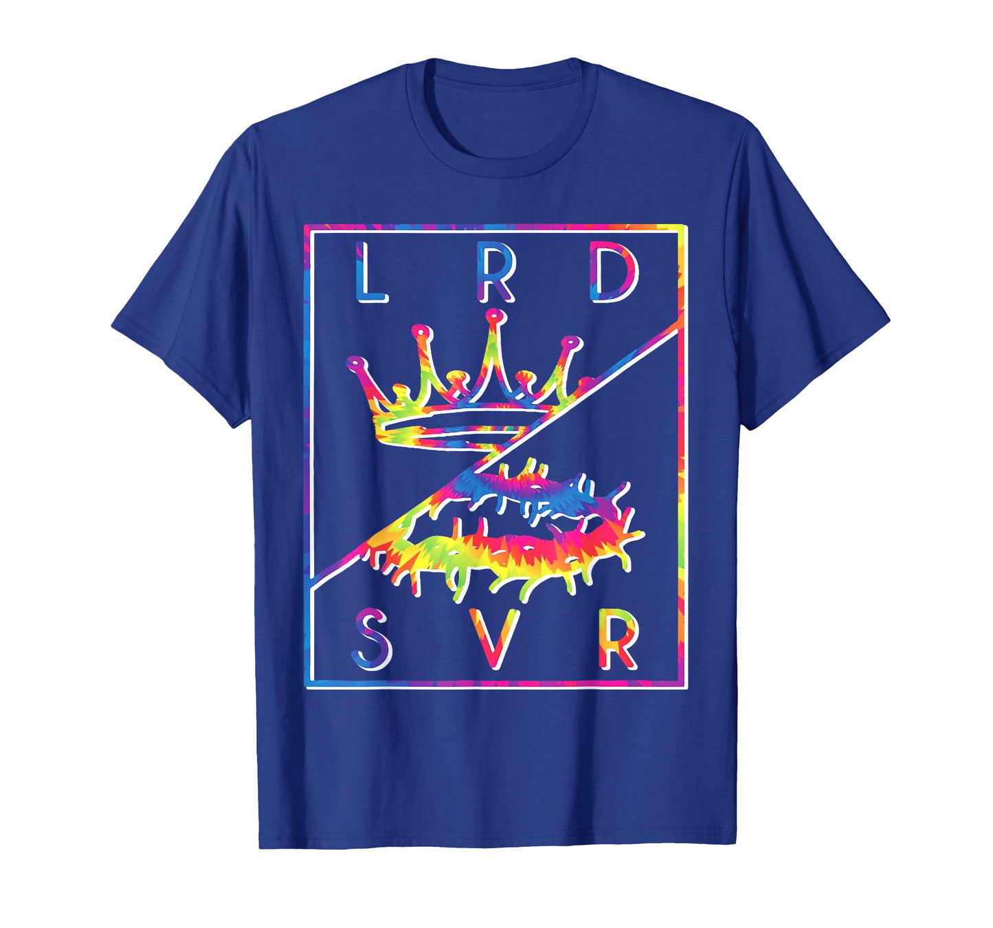 Vintage Tie Dye Retro Jesus Christian Lord & Savior graphic T-Shirt