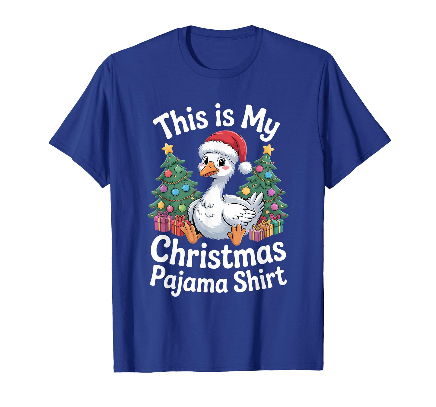 This is My Christmas Pajama Goose T-Shirt
