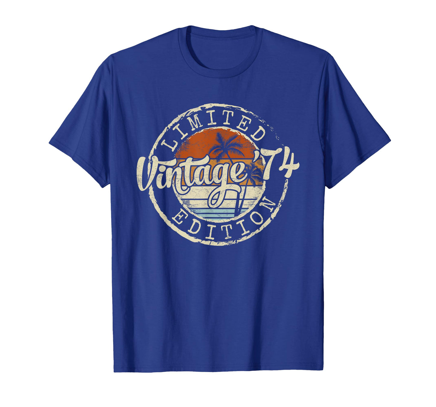 Vintage 1974 51st Birthday Gifts For Men Women 51 Year Old T-Shirt