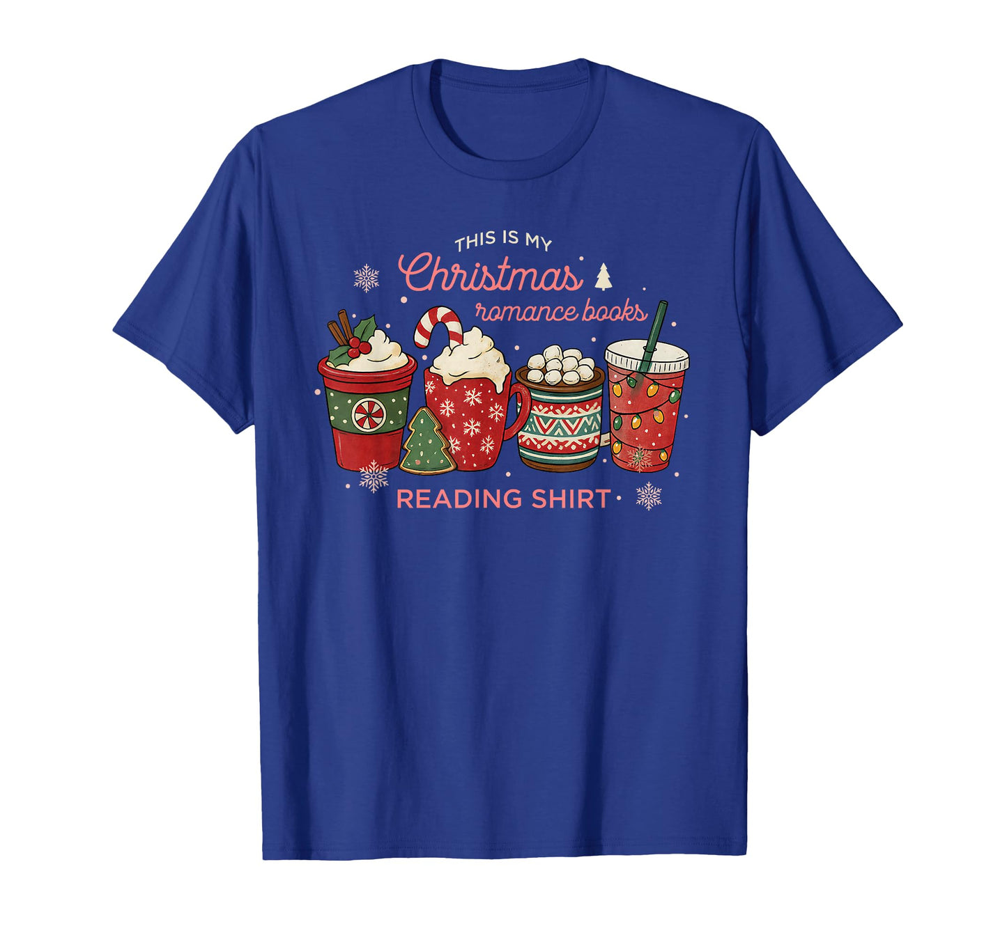 Christmas Read, Cozy Bookish Xmas Girl Reader Ugly Gift T-Shirt