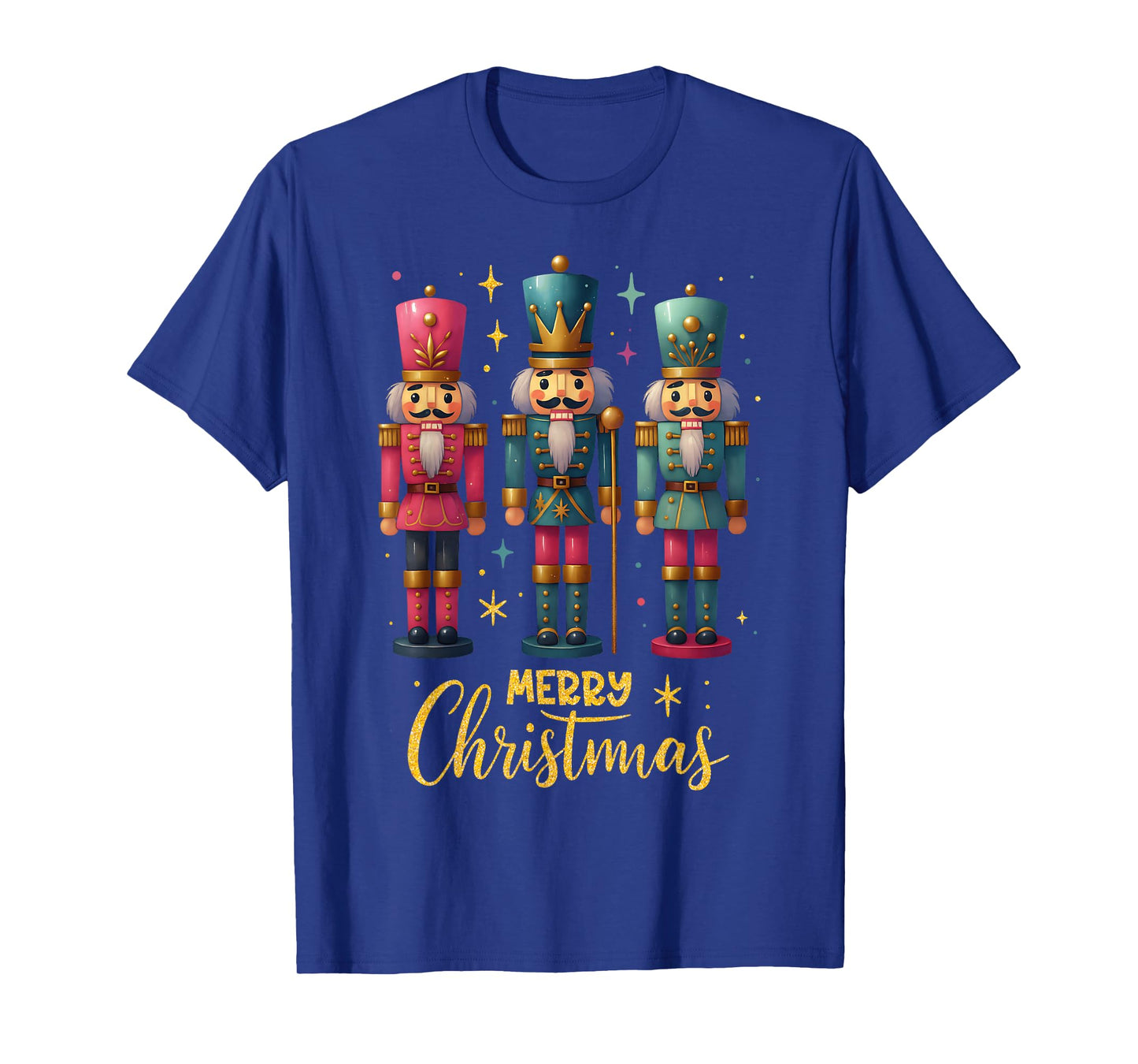 Merry Christmas Nutcracker Ballet Dance Women Kids Girl T-Shirt