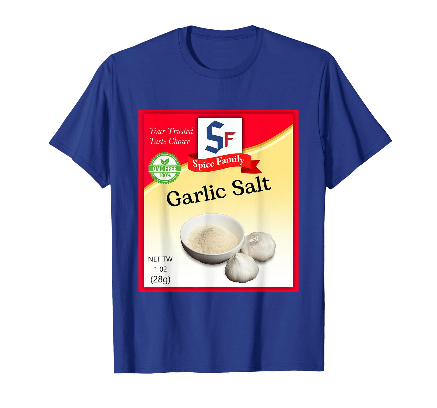 Garlic Salt Condiment Costume Holiday Spice Group Costumes T-Shirt