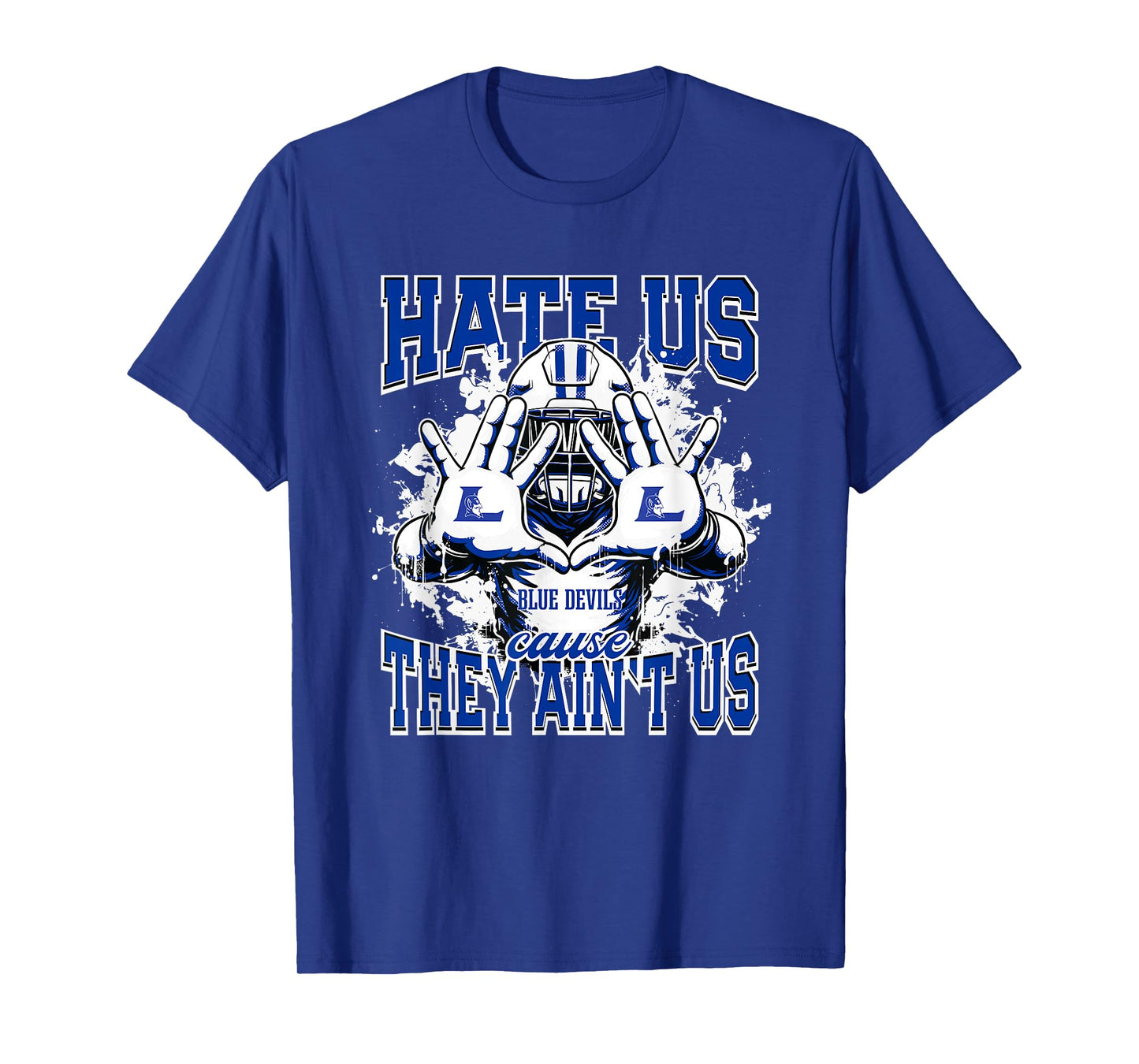 Lebanon Blue Devils Logo Hate Us Cause They Ain't HS T-Shirt
