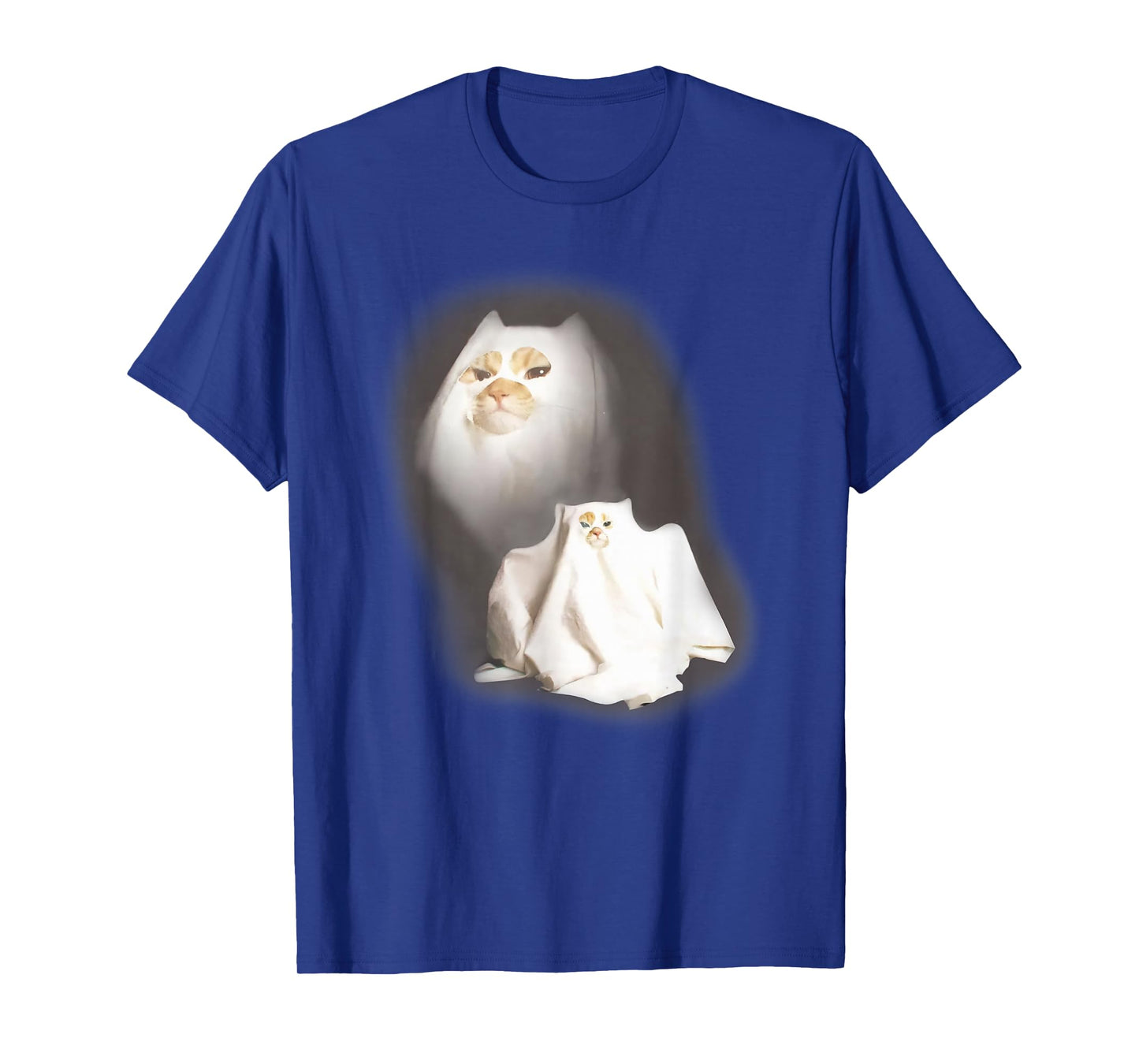 Cute Funny Wizard Cat Ghost Weird Kitten Cat Meme Halloween T-Shirt