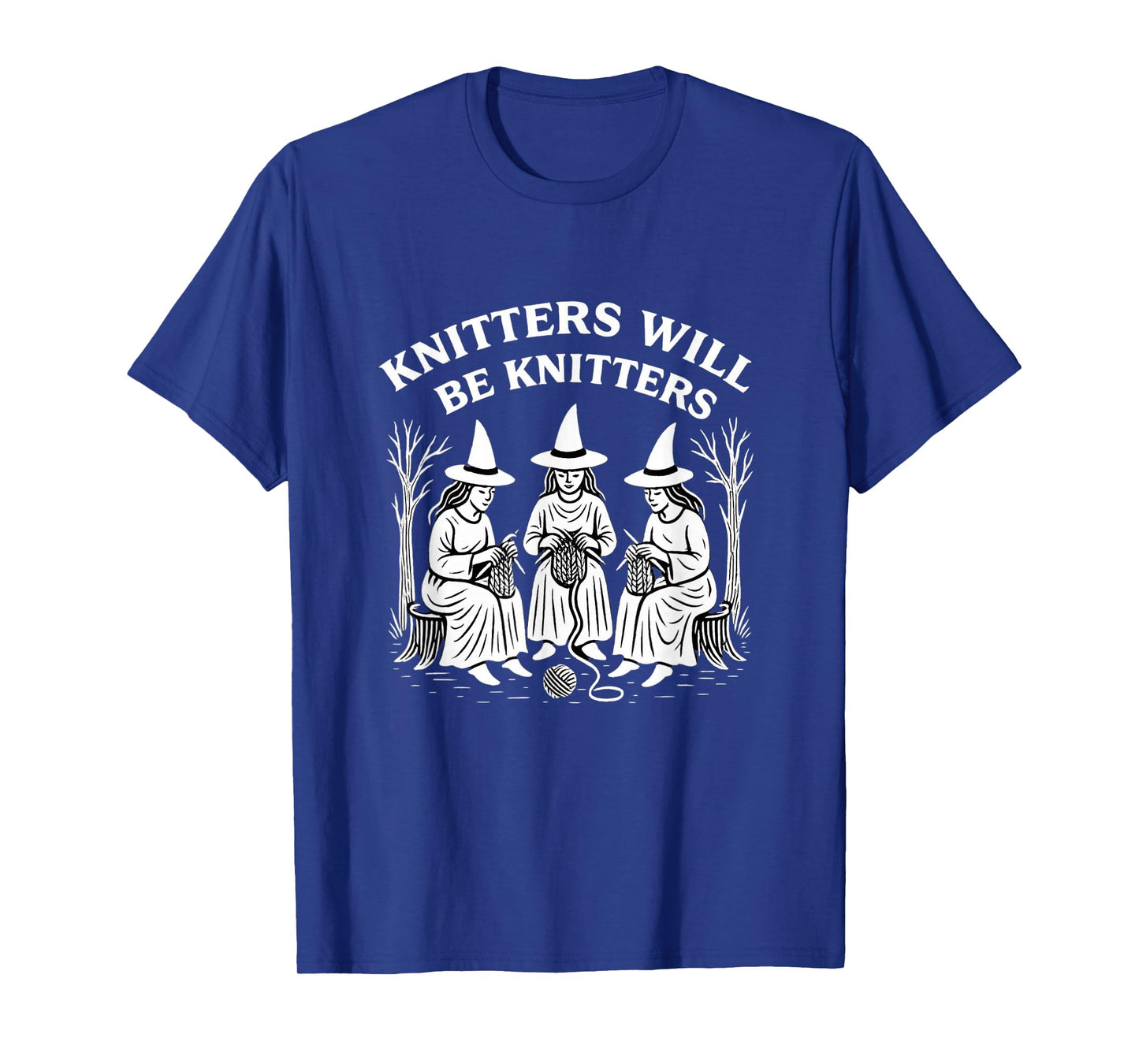 Yarn Knitting Crochet Hoarder Witch Halloween Crocheting T-Shirt