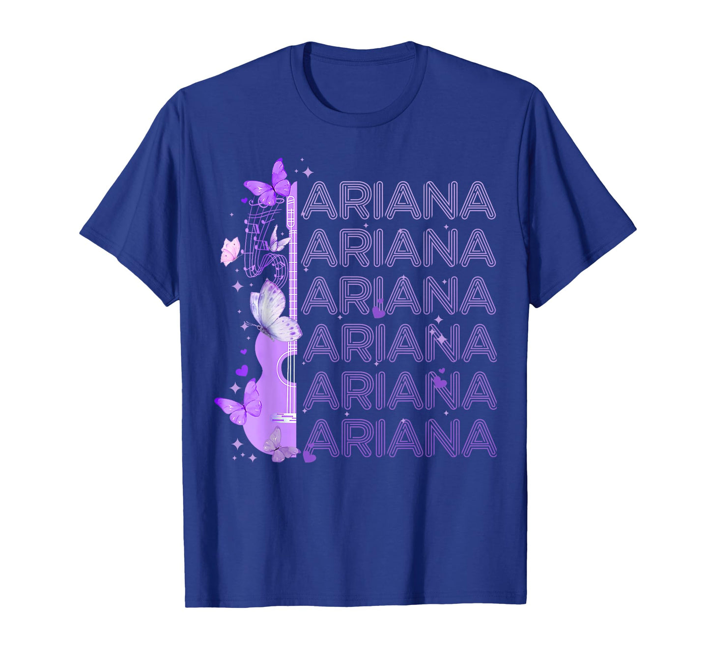 Vintage Ariana Name Retro Style 70s 80s First For Girl Women T-Shirt