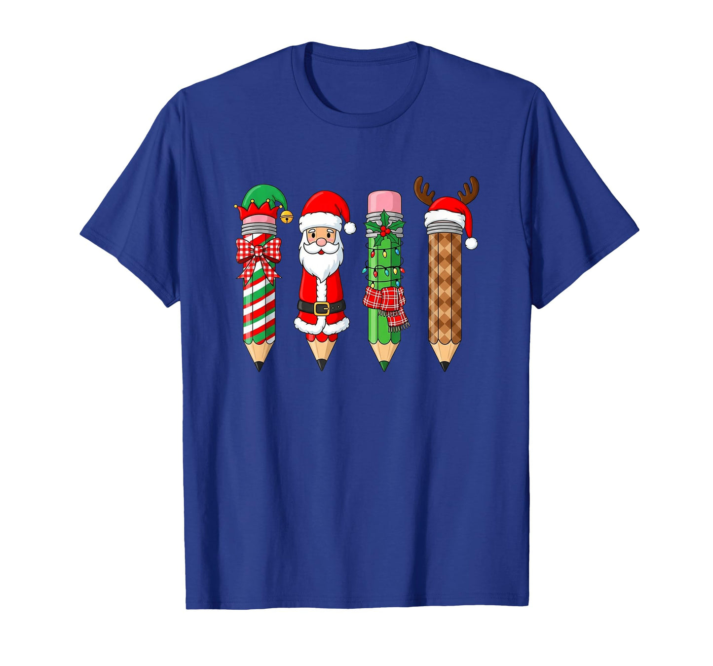 Santa and Friends Christmas Pencils Magic T-Shirt