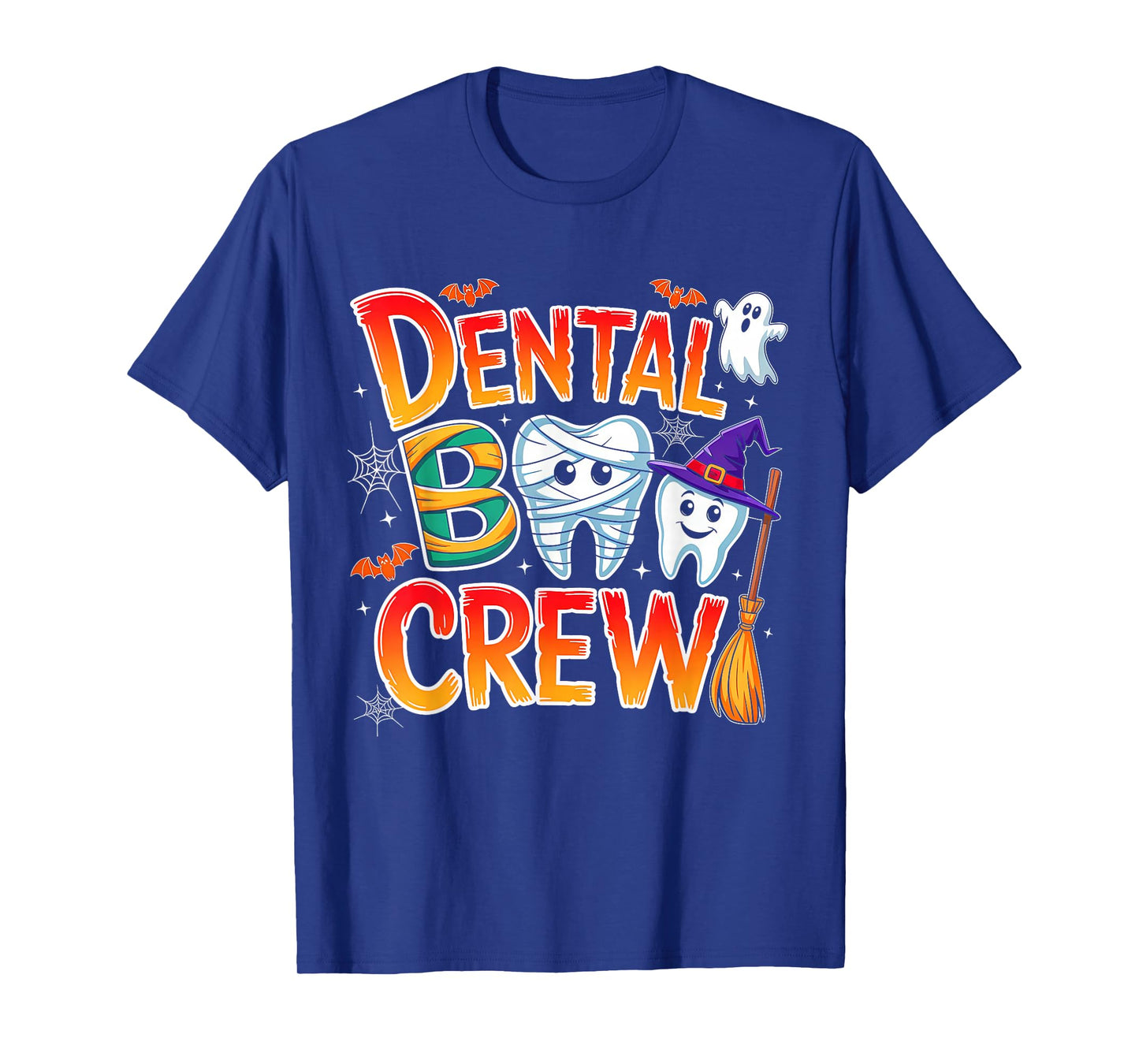 Halloween Dental Boo Crew Dentist Costume Teeth Women Men T-Shirt
