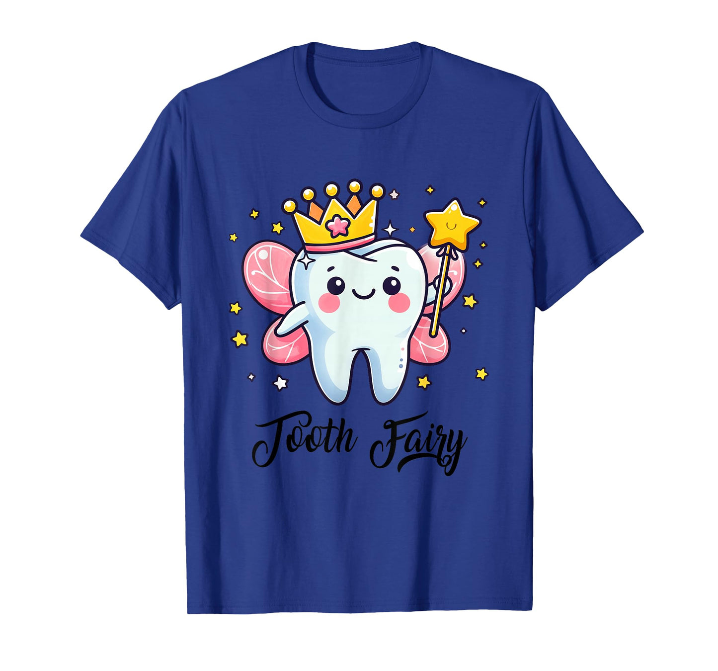 Halloween Dentist Tooth Fairy Dental Costume Women Men Kids T-Shirt
