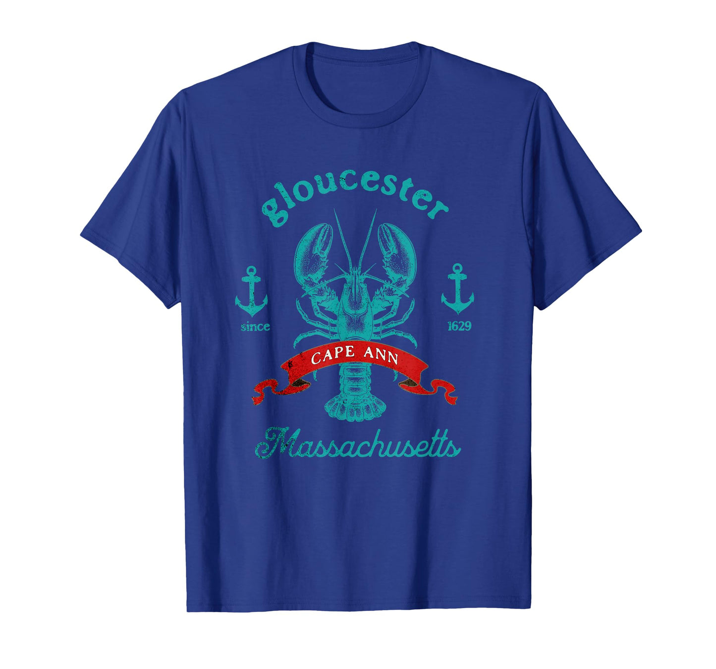 Gloucester MA Lobster Fishing Massachusetts Souvenir T-Shirt