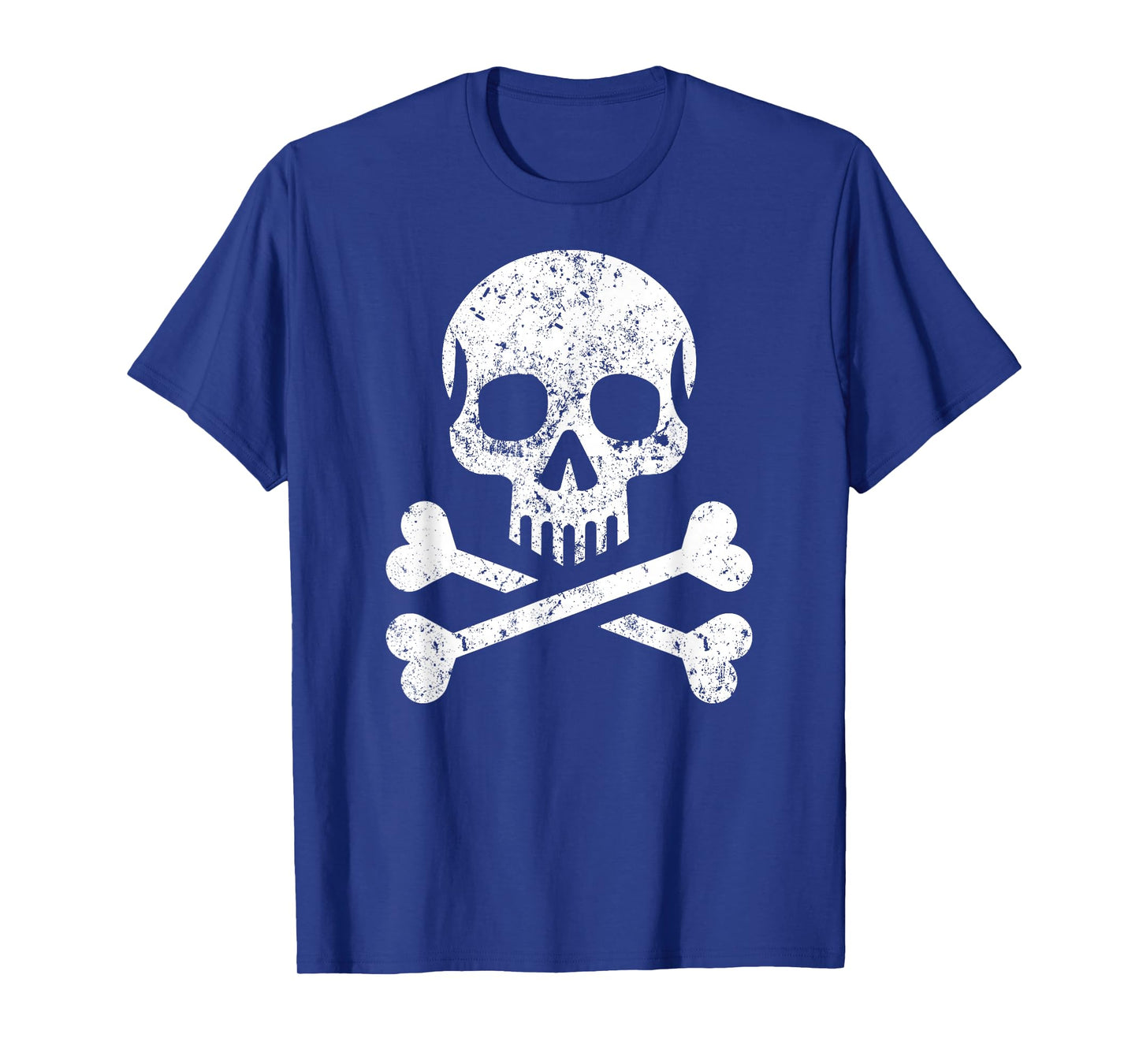 Skull Crossbones Skeleton Jolly Roger Flag Halloween T-Shirt