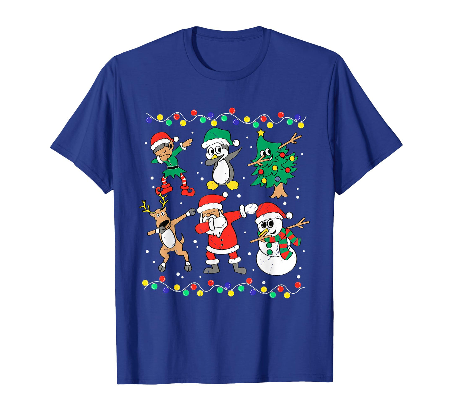 Dabbing Santa Elf Friends Christmas Dab Boys Boys Girls Kids T-Shirt
