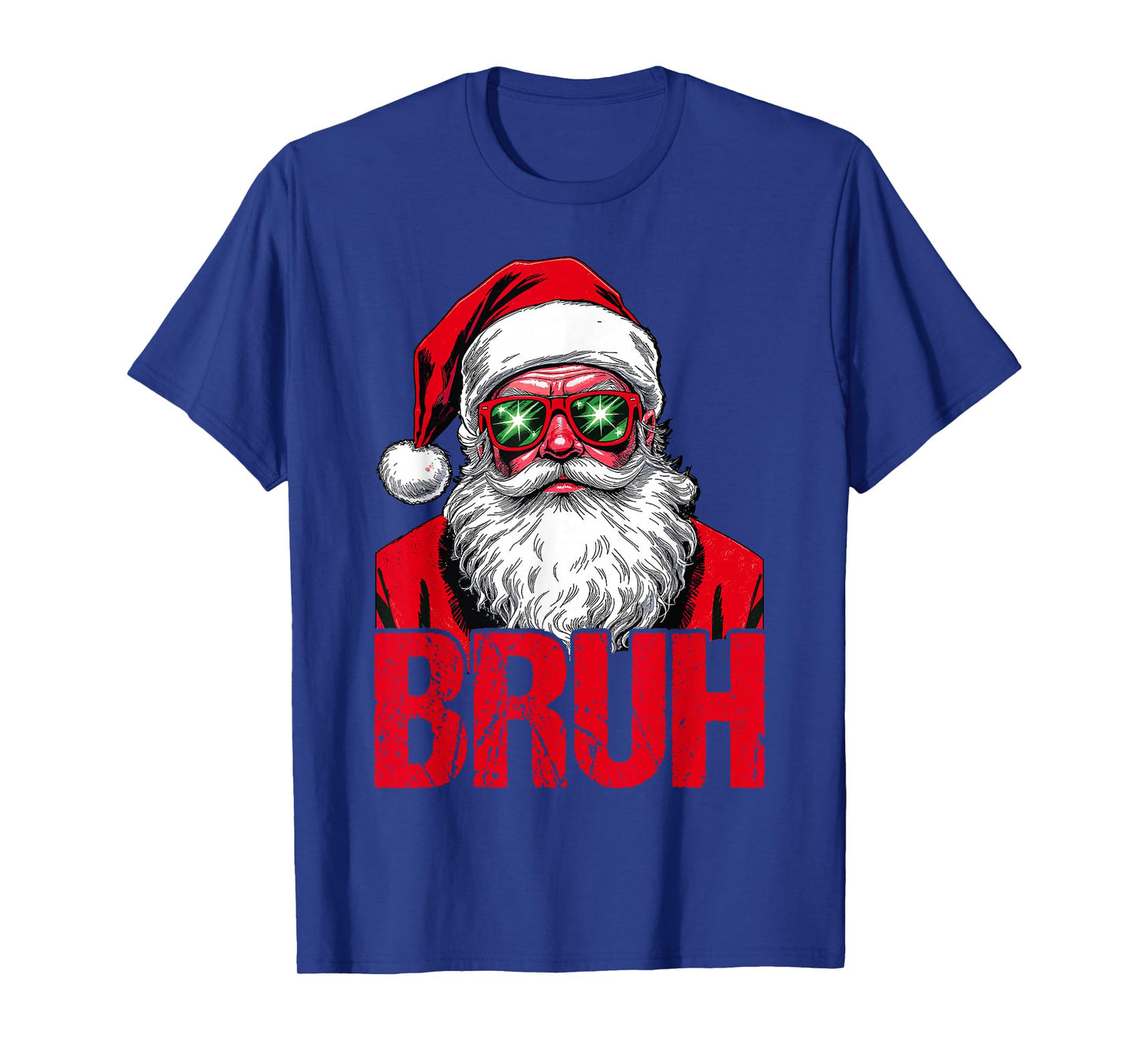 Bruh Meme Funny Saying Bro Greeting Teens Boys Men Christmas T-Shirt