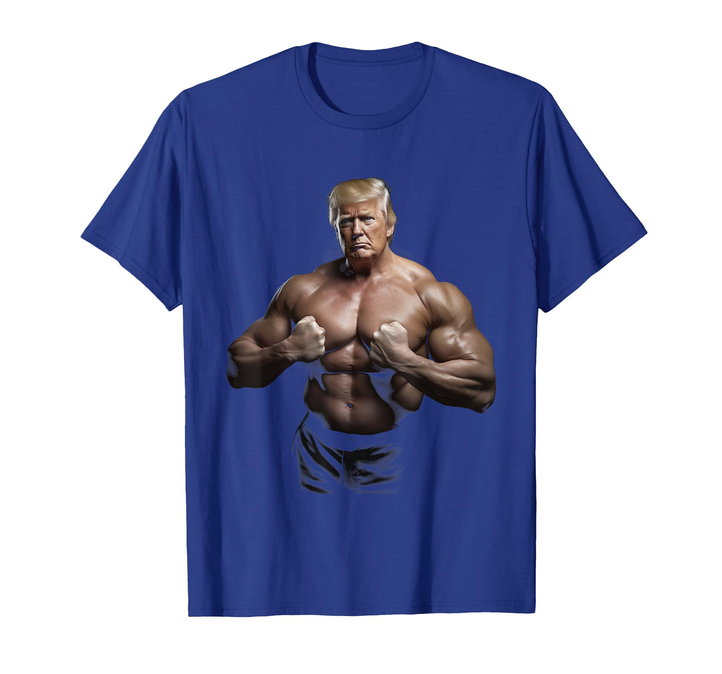Donald Pump Bodybuilder America Gym Fitness Trump 2024 T-Shirt