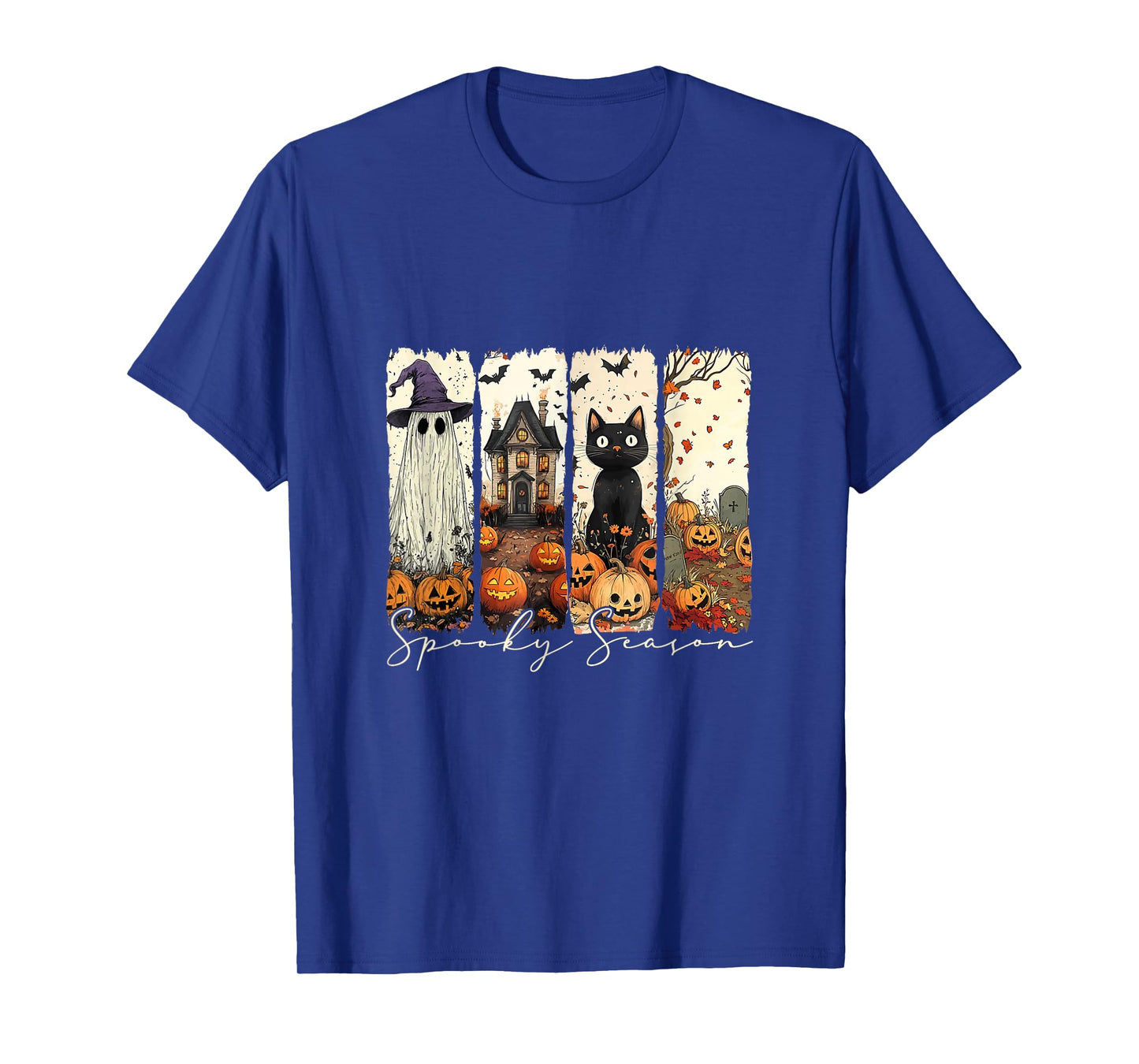 Vintage Halloween Horror Spooky Season T-Shirt
