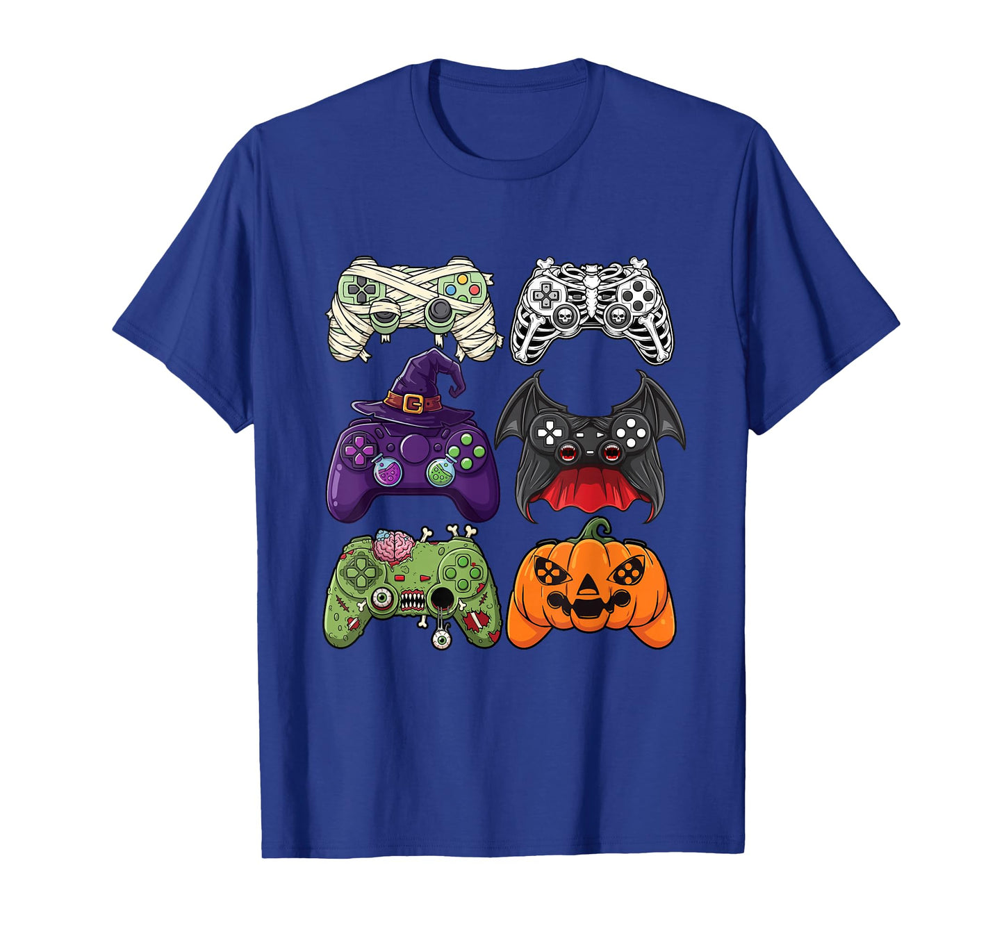Halloween Gaming Controllers - Spooky Gamer Video Game Lover T-Shirt