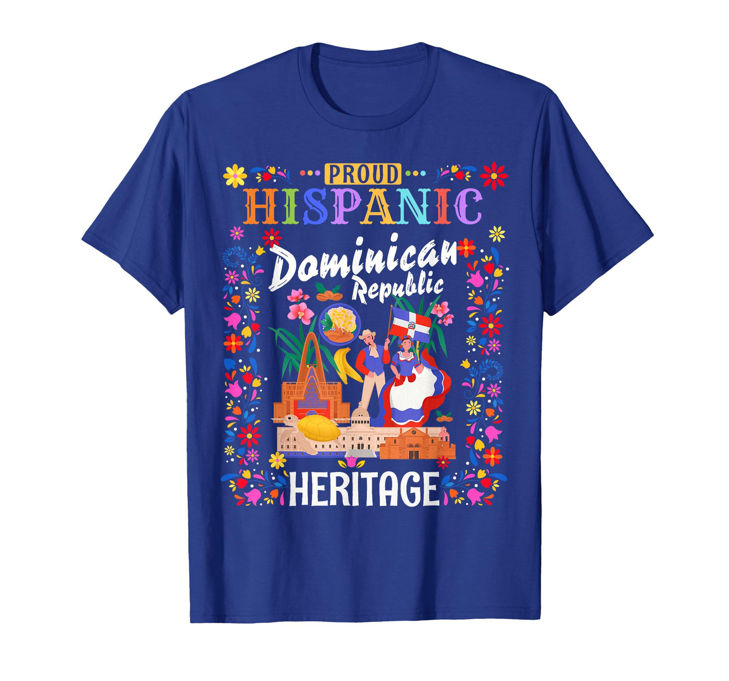 Dominican Flag Idea Kids Latin Heritage República Dominicana T-Shirt
