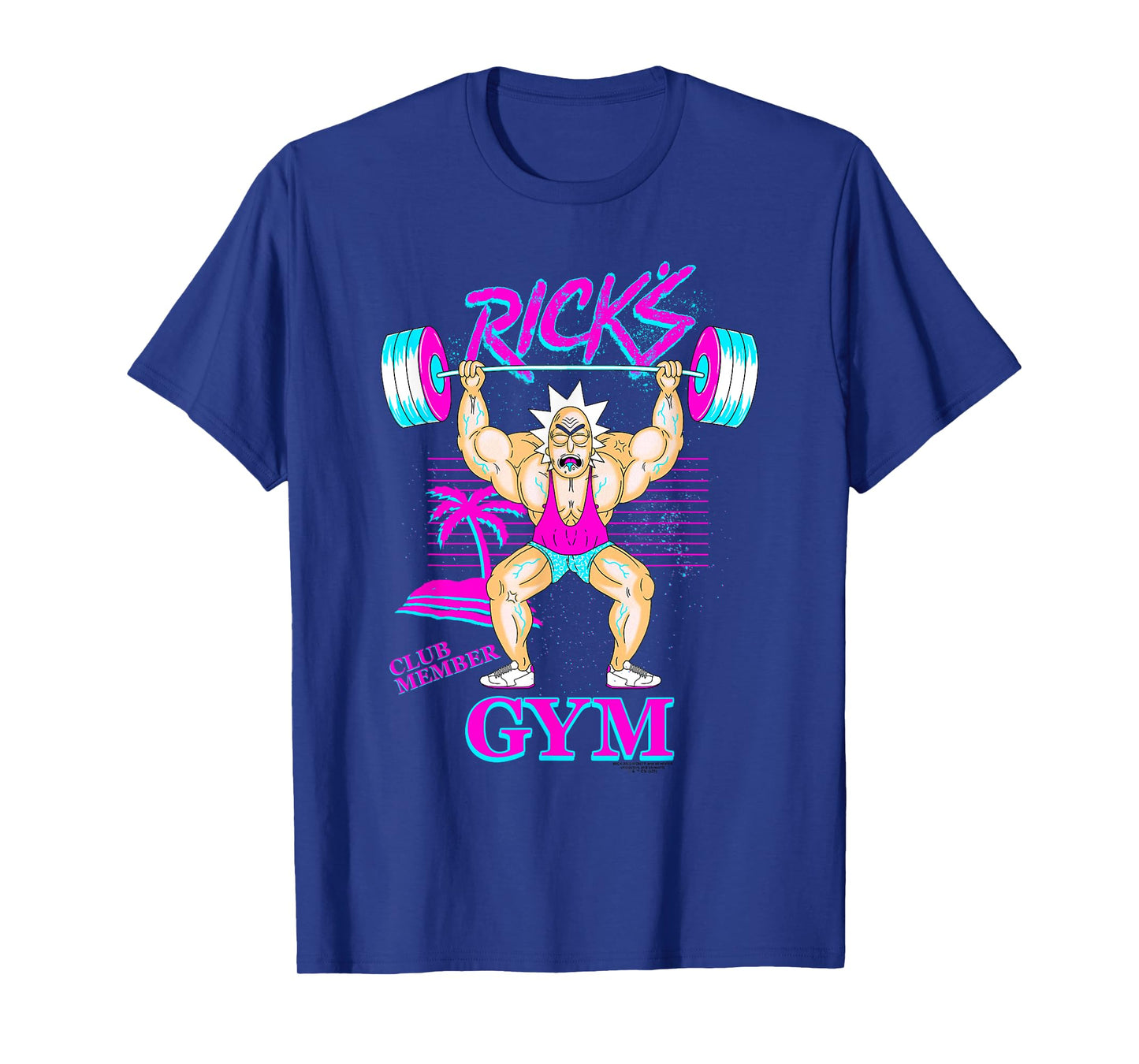 Rick and Morty Rick's Gym T-Shirt