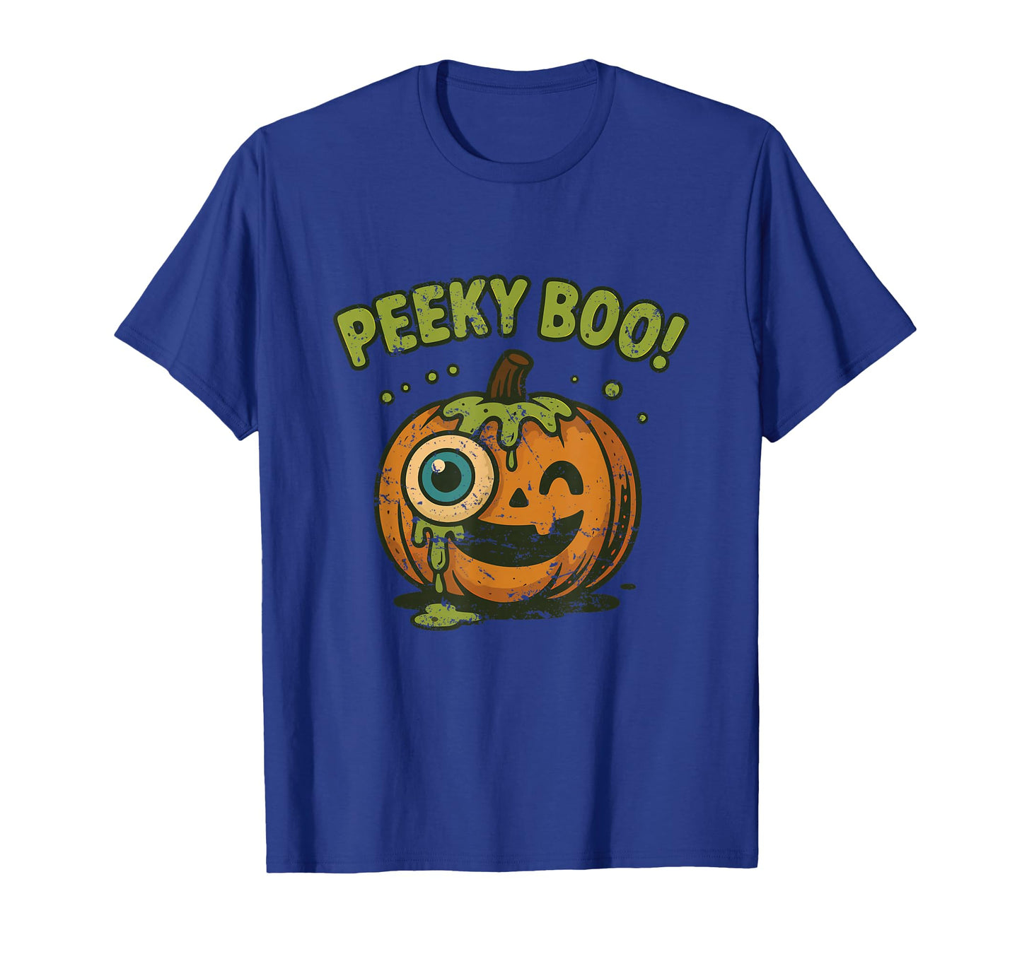 Peeky Boo Slime Pumpkin T-Shirt