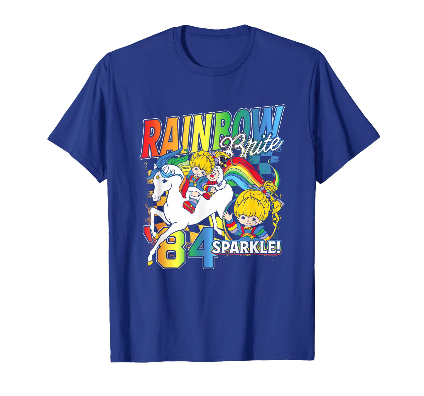 Rainbow Brite 84 Sparkle! Vintage Poster T-Shirt