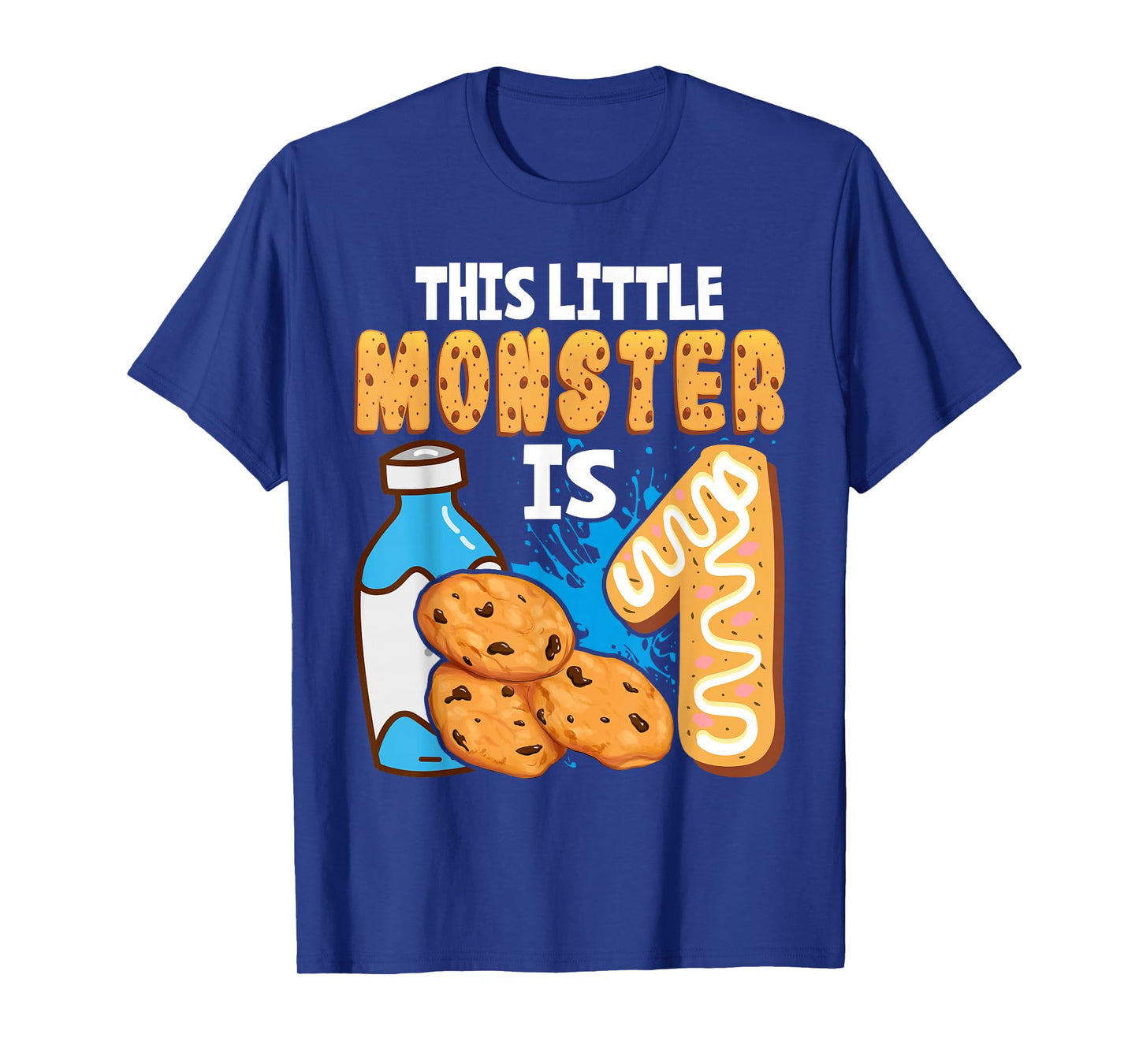 Milk and Cookies 1st Birthday Boy Girl First Birthday Family T-Shirt