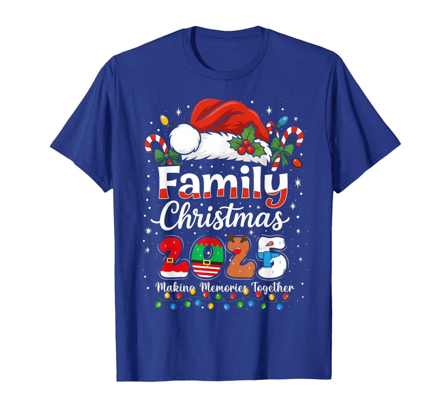 Family Christmas 2025 Matching Outfit Xmas Men Women Kids T-Shirt