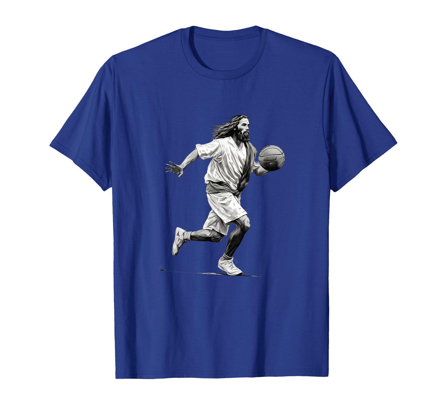 Jesus Christ Playing Basketball - Jesus Legend Team Heaven T-Shirt